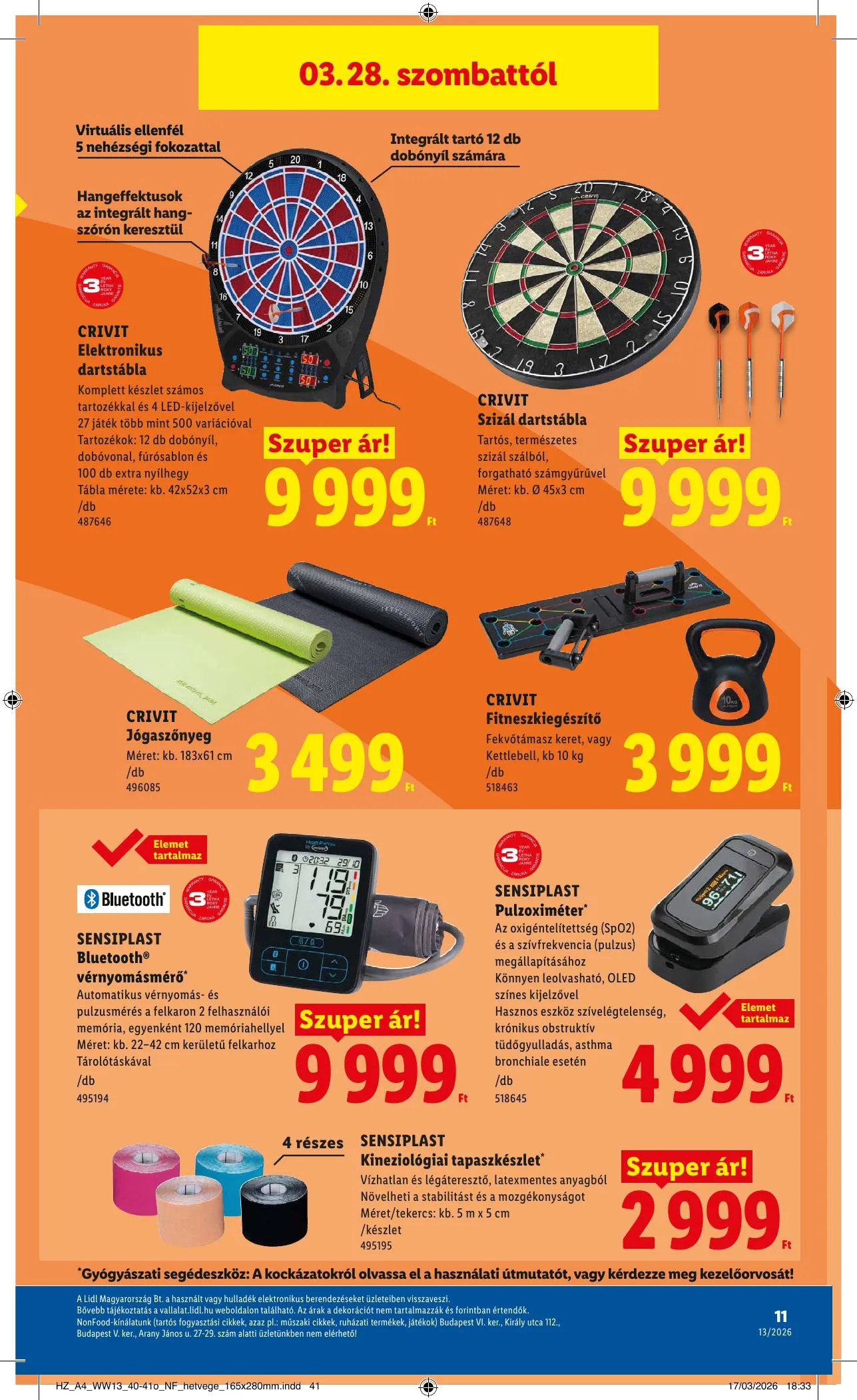 Lidl akciós újság Nonfood 03.26–03.26 – 11. oldal