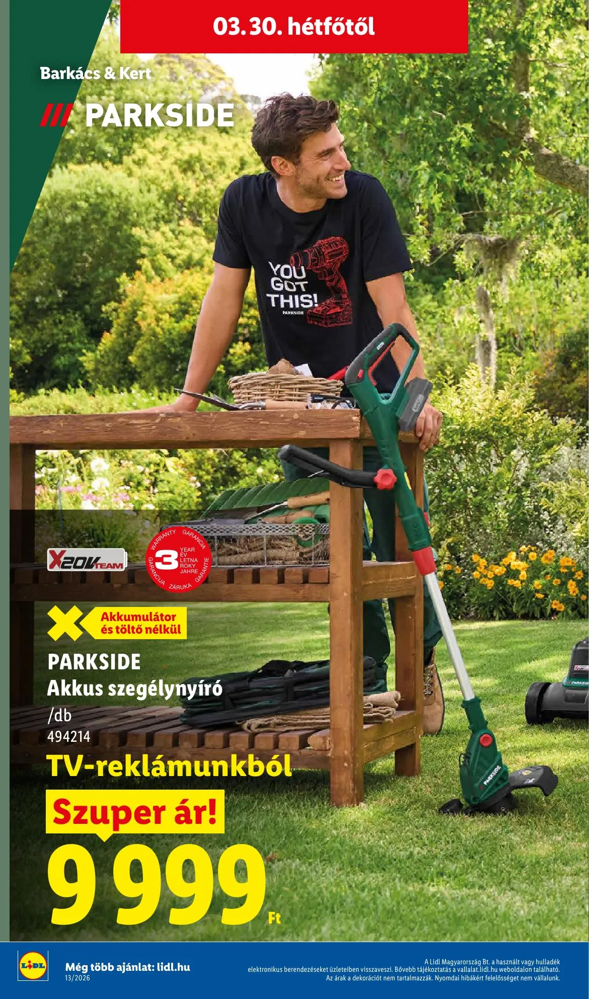 Lidl akciós újság Nonfood 03.26–03.26 – 12. oldal