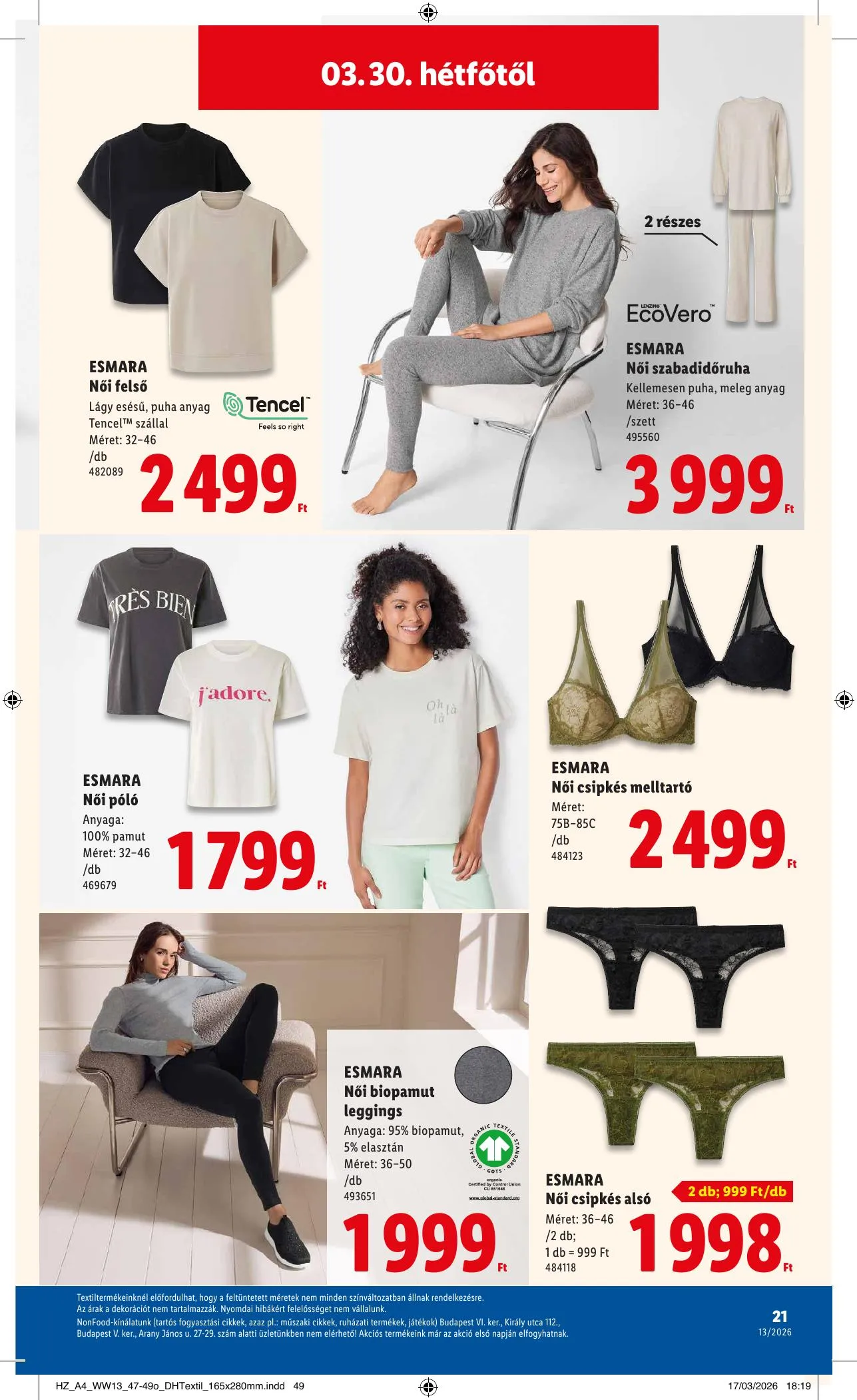 Lidl akciós újság Nonfood 03.26–03.26 – 21. oldal