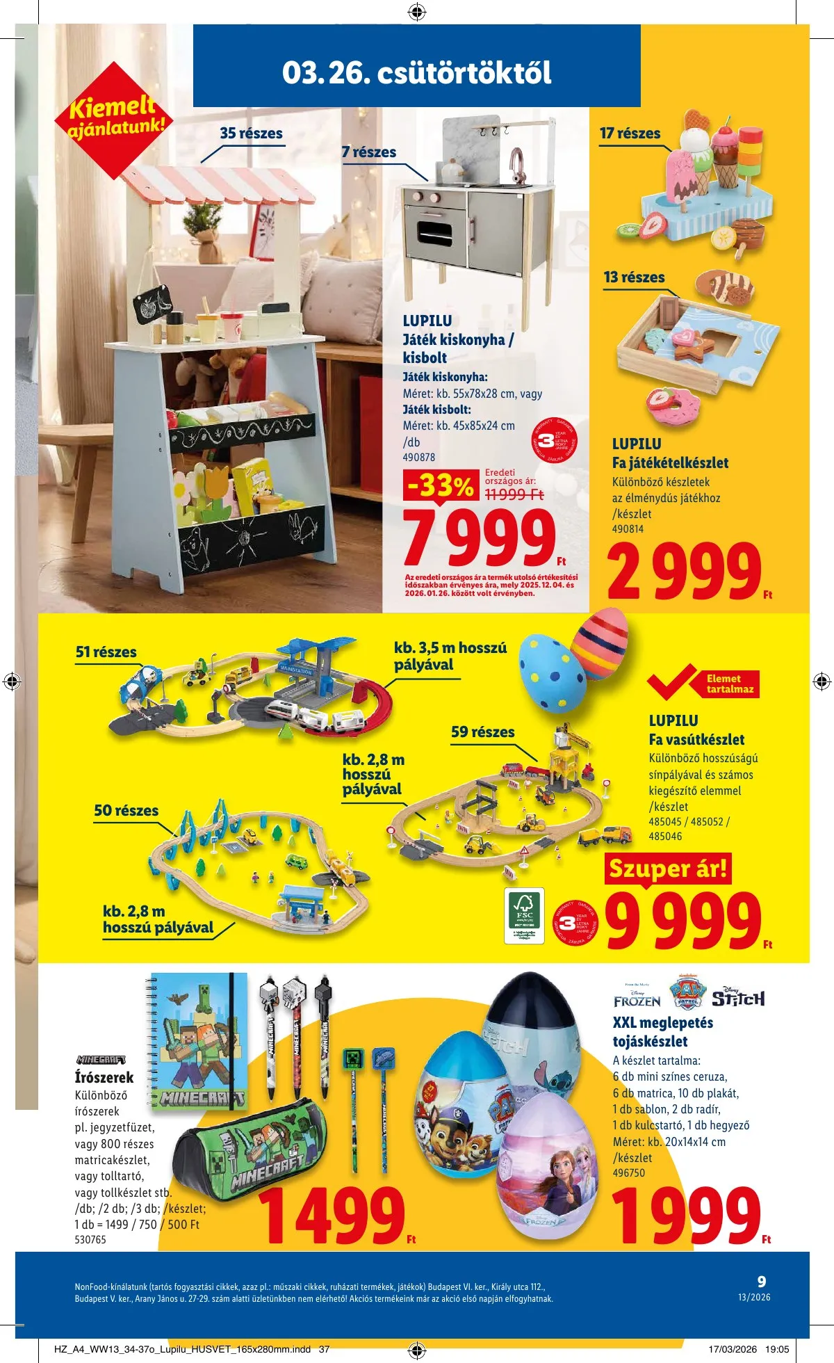 Lidl akciós újság Nonfood 03.26–03.26 – 9. oldal