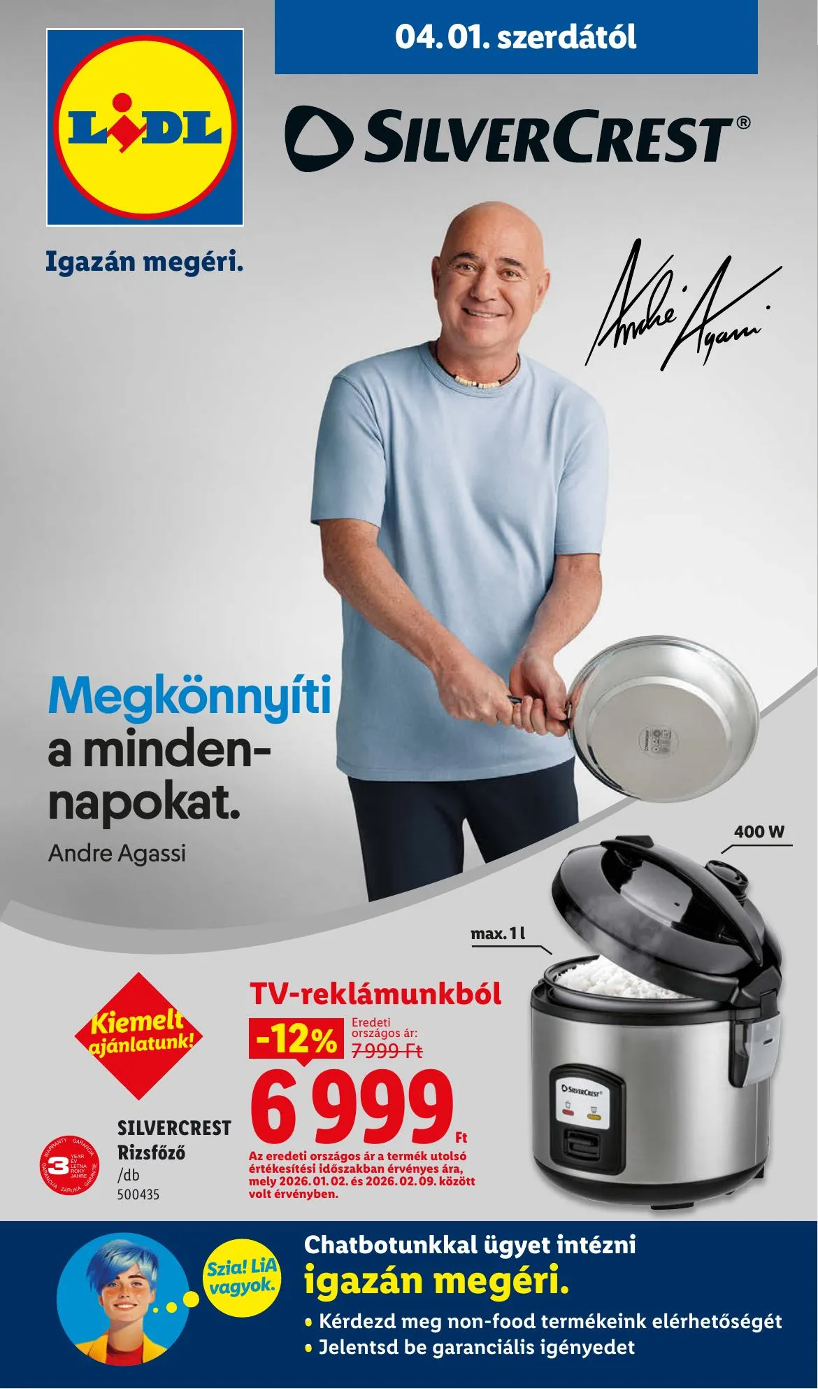 Lidl akciós újság Nonfood 04.01–04.01