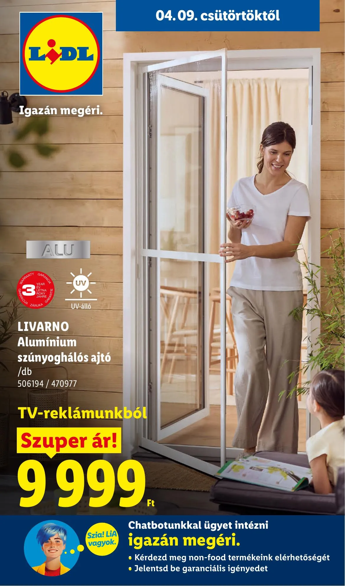 Lidl akciós újság Nonfood 04.09–04.09