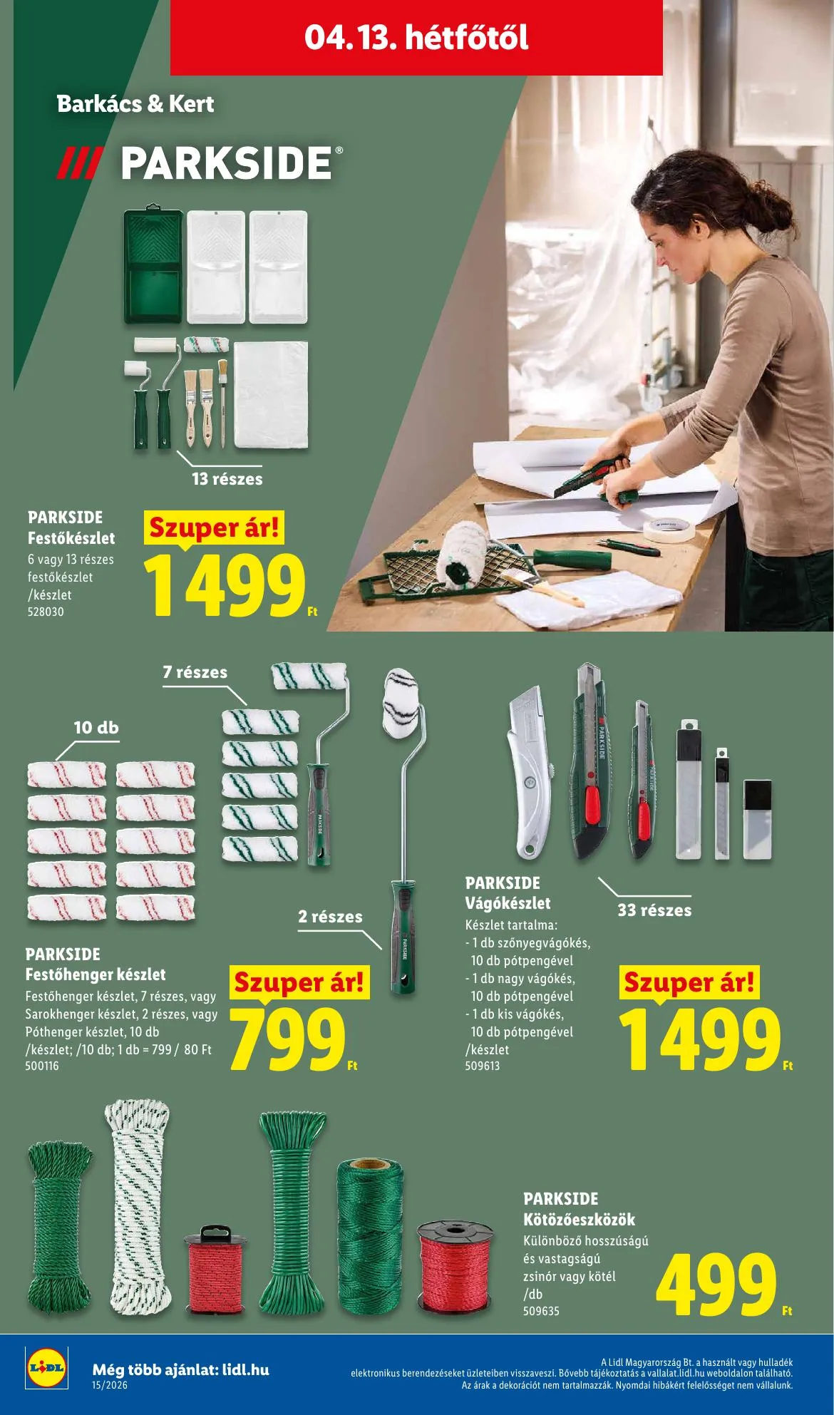Lidl akciós újság Nonfood 04.09–04.09 – 24. oldal