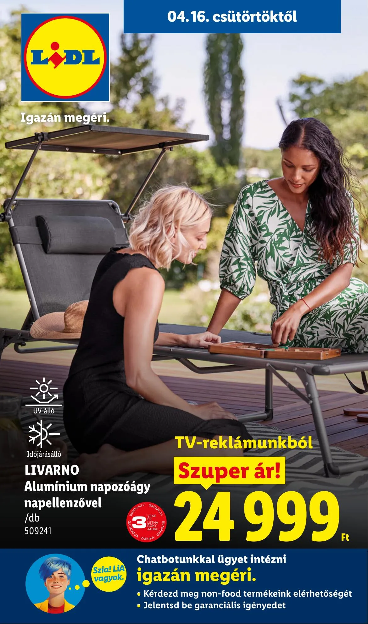 Lidl akciós újság Nonfood 04.16–04.16