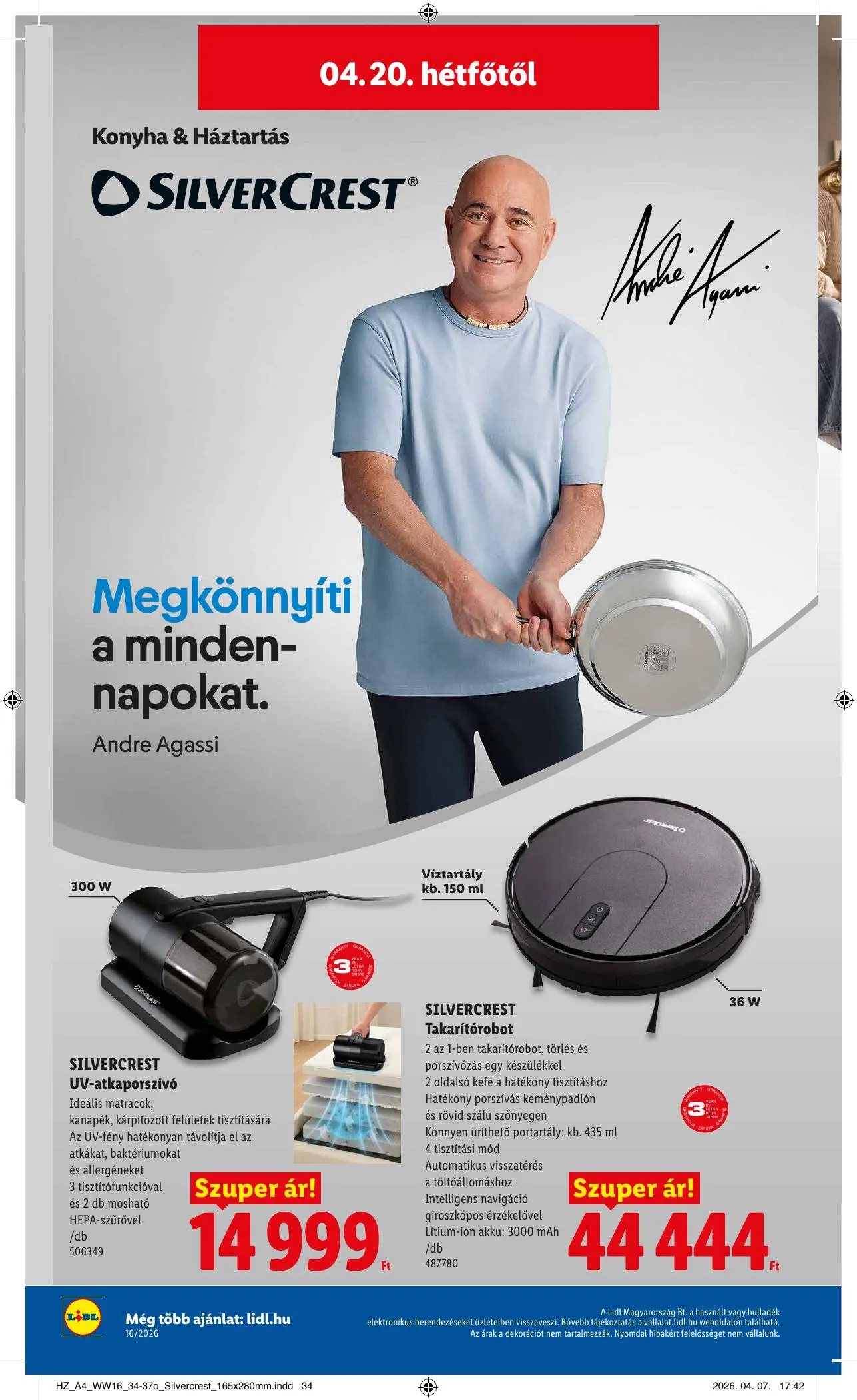 Lidl akciós újság Nonfood 04.16–04.16 – 22. oldal