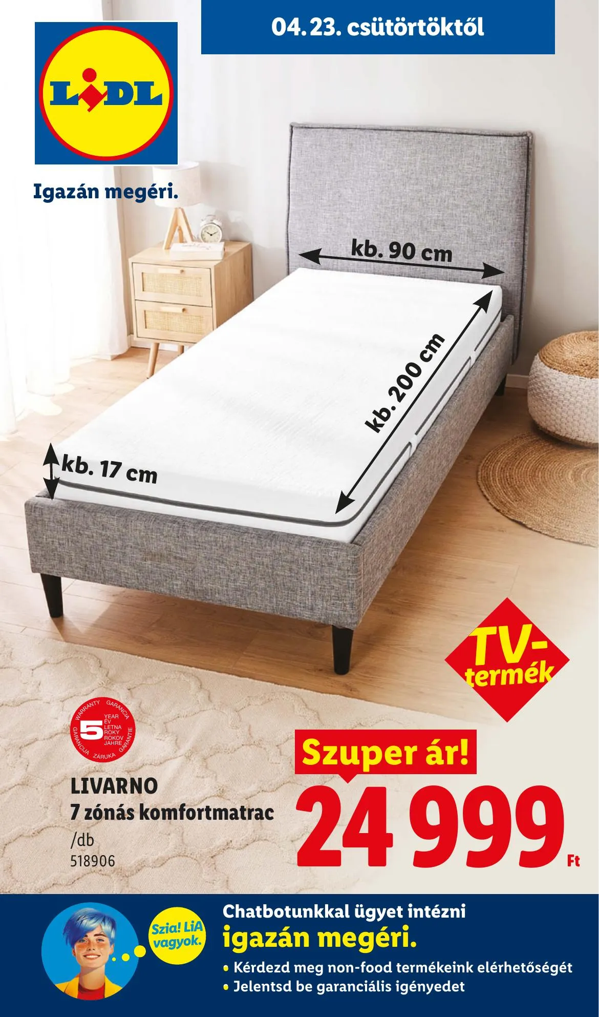 Lidl akciós újság Nonfood 04.23–04.23