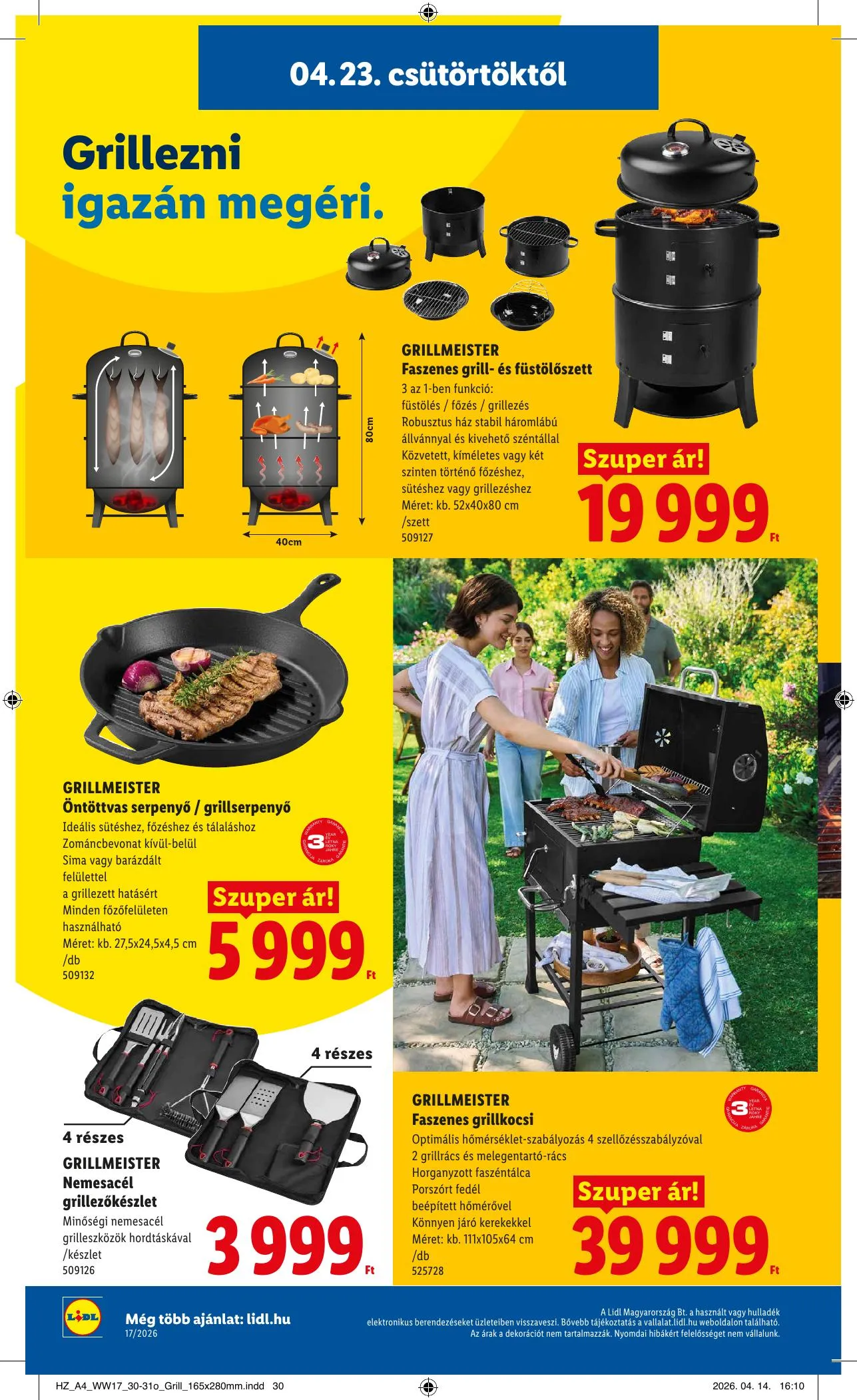 Lidl akciós újság Nonfood 04.23–04.23 – 12. oldal
