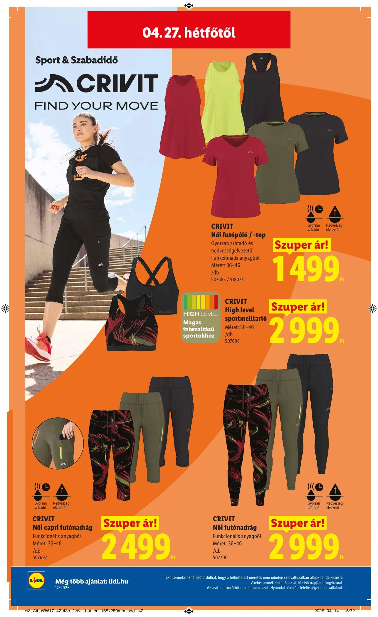 Lidl akciós újság Nonfood 04.23–04.23 – 24. oldal