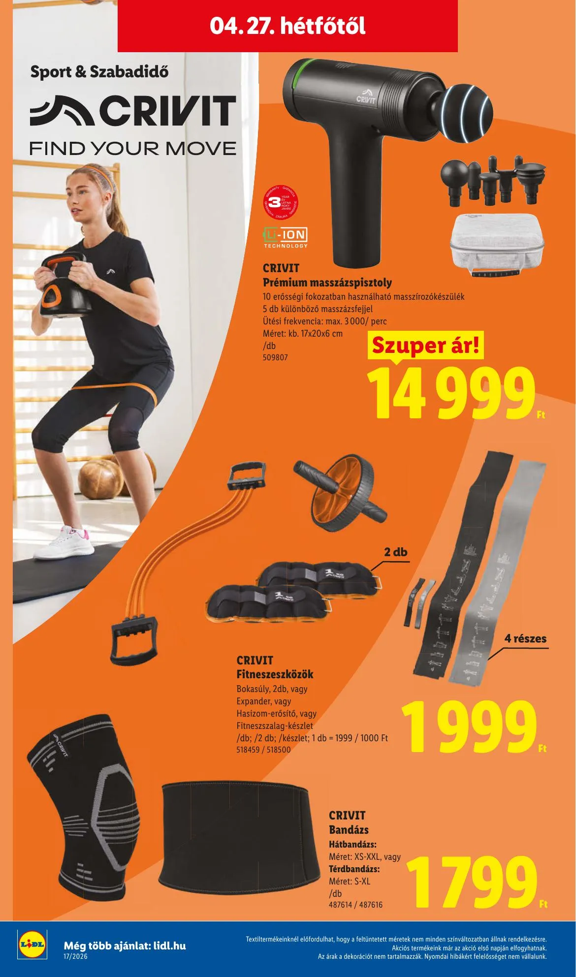 Lidl akciós újság Nonfood 04.23–04.23 – 26. oldal