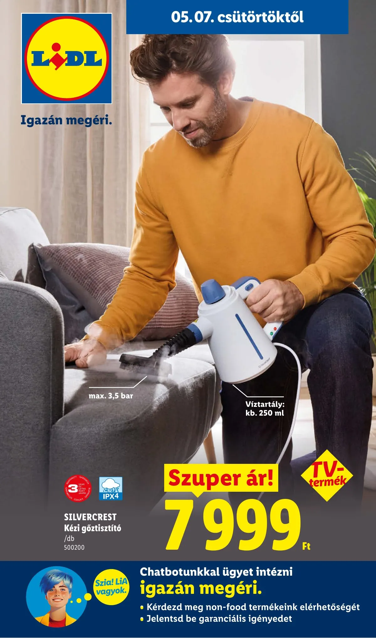 Lidl akciós újság Nonfood 05.07–05.07