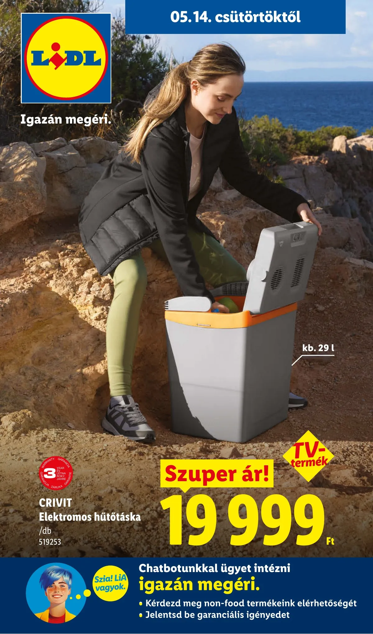 Lidl akciós újság Nonfood 05.14–05.14