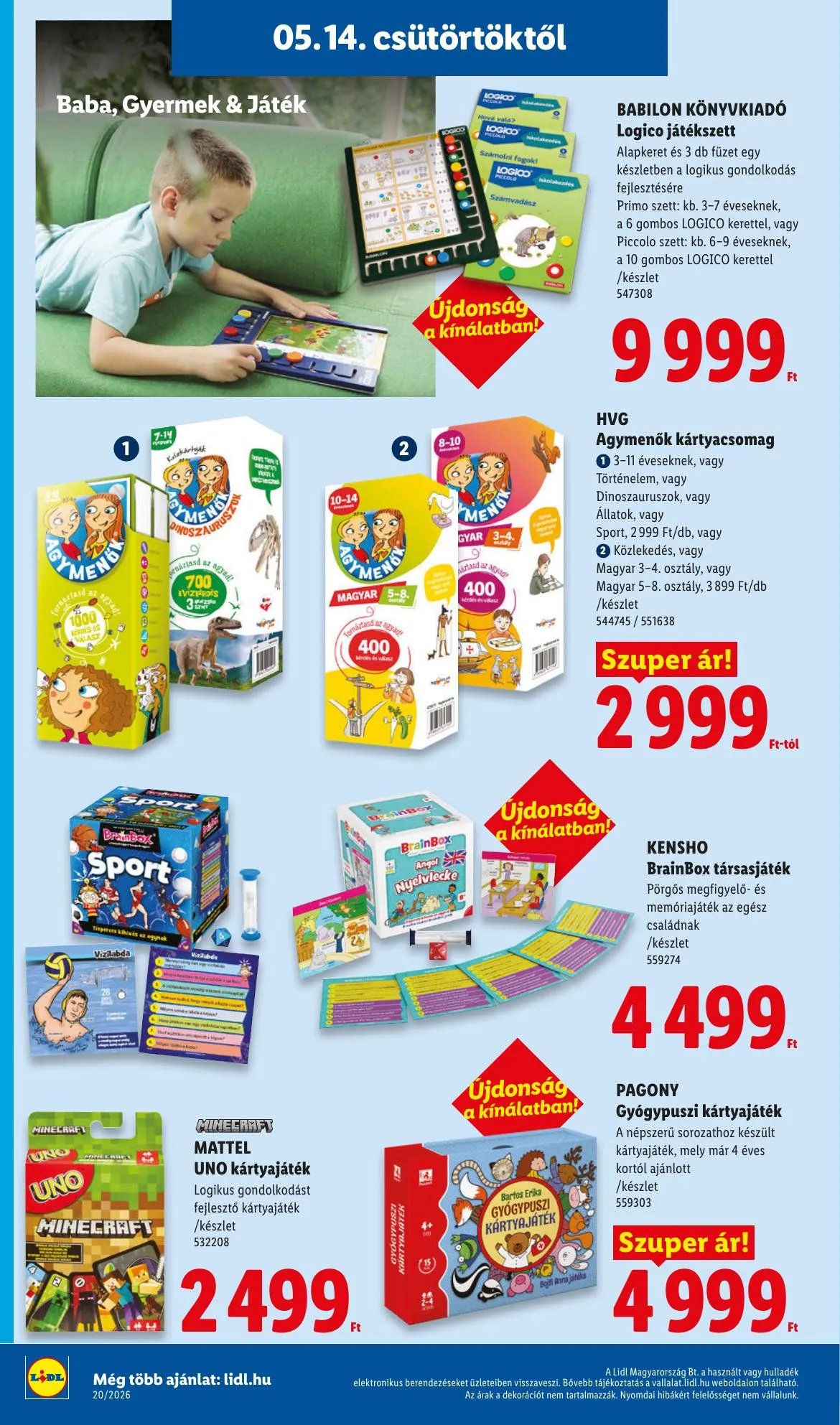 Lidl akciós újság Nonfood 05.14–05.14 – 14. oldal