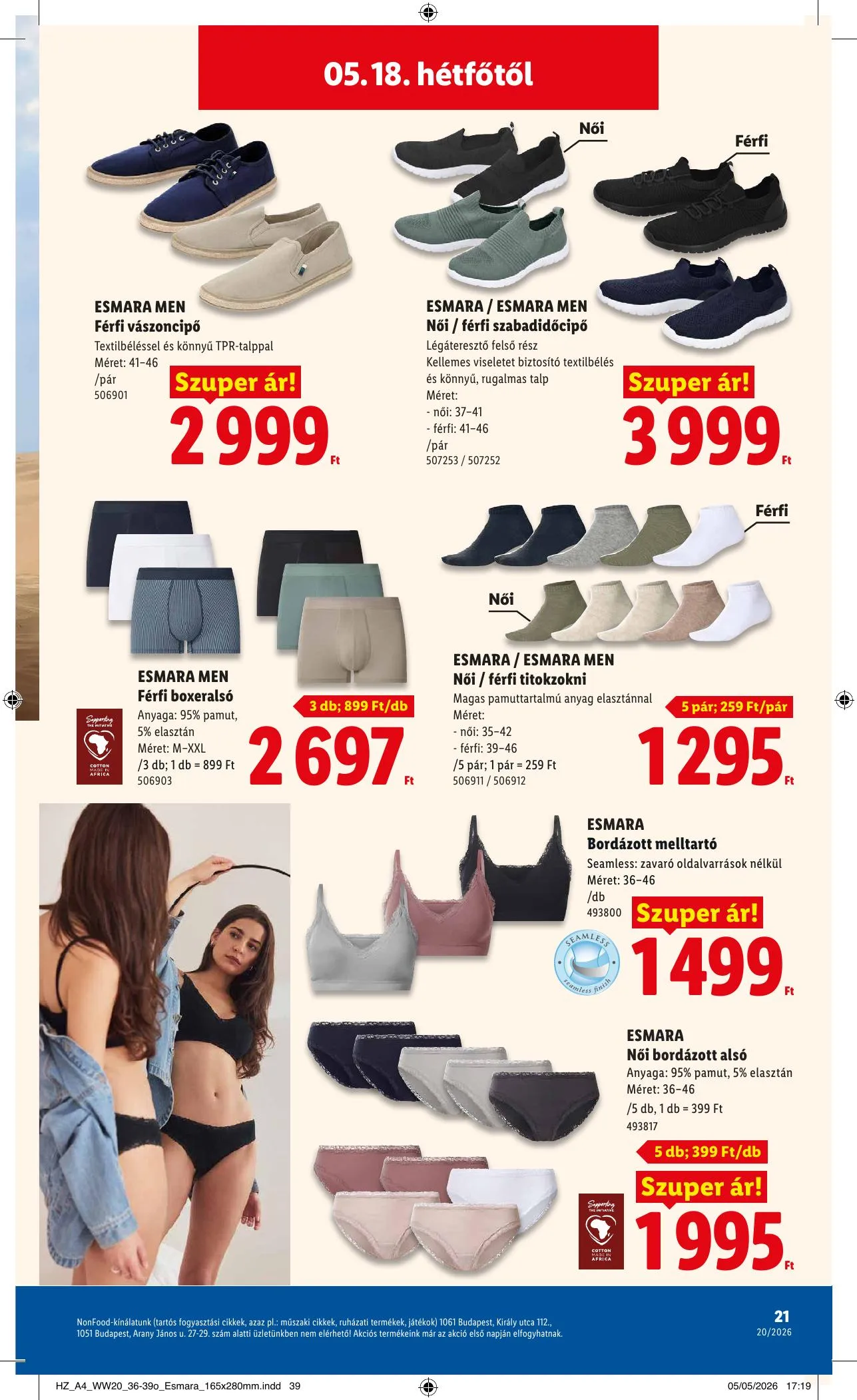 Lidl akciós újság Nonfood 05.14–05.14 – 21. oldal