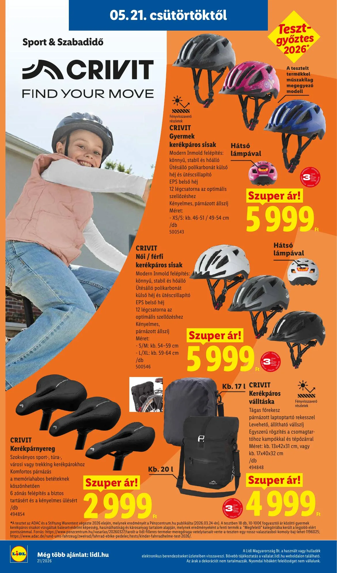 Lidl akciós újság Nonfood 05.21–05.21 – 10. oldal