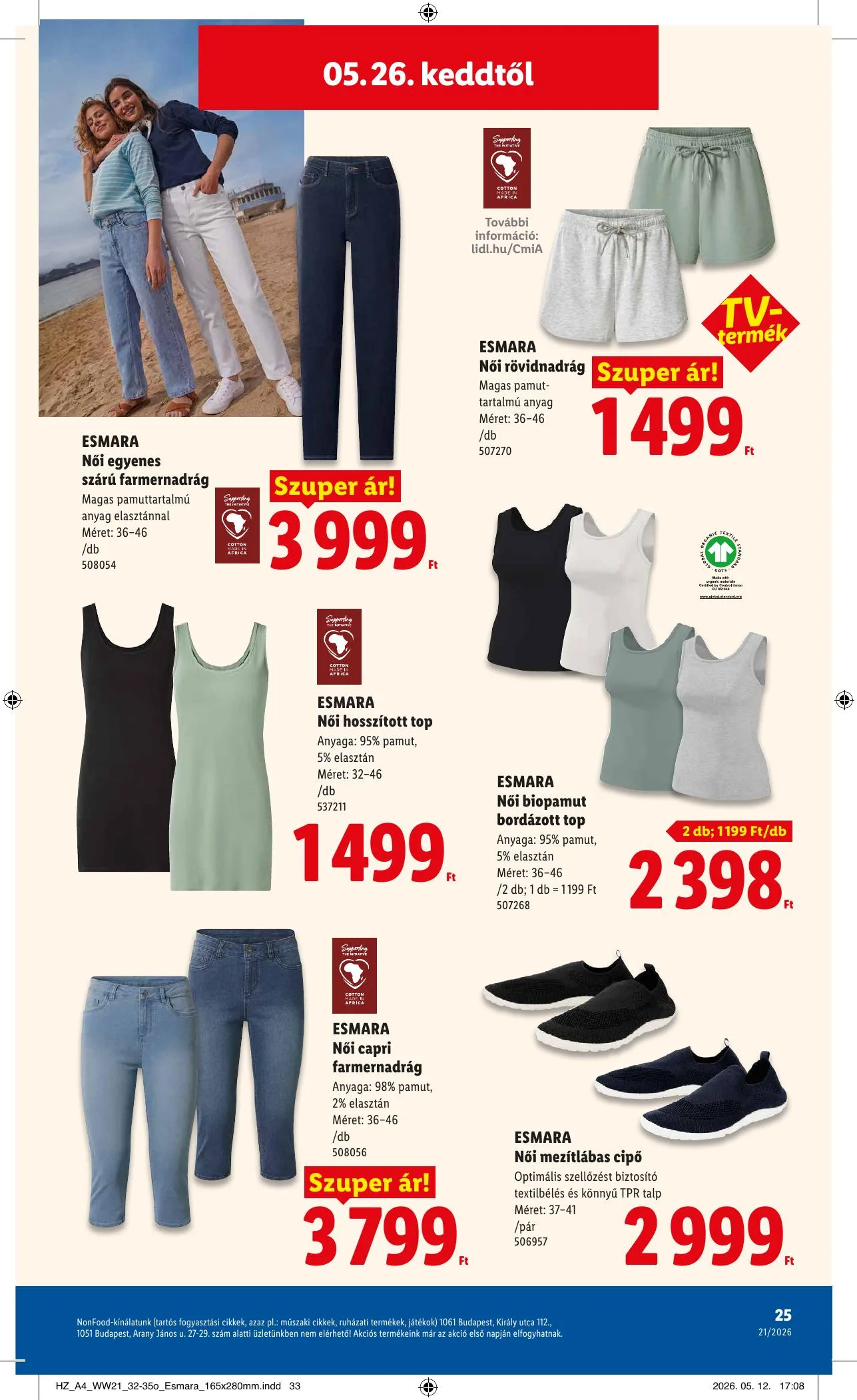 Lidl akciós újság Nonfood 05.21–05.21 – 25. oldal