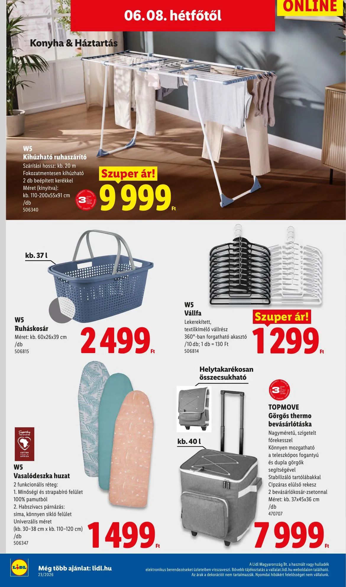 Lidl akciós újság Nonfood 06.04–06.04 – 28. oldal