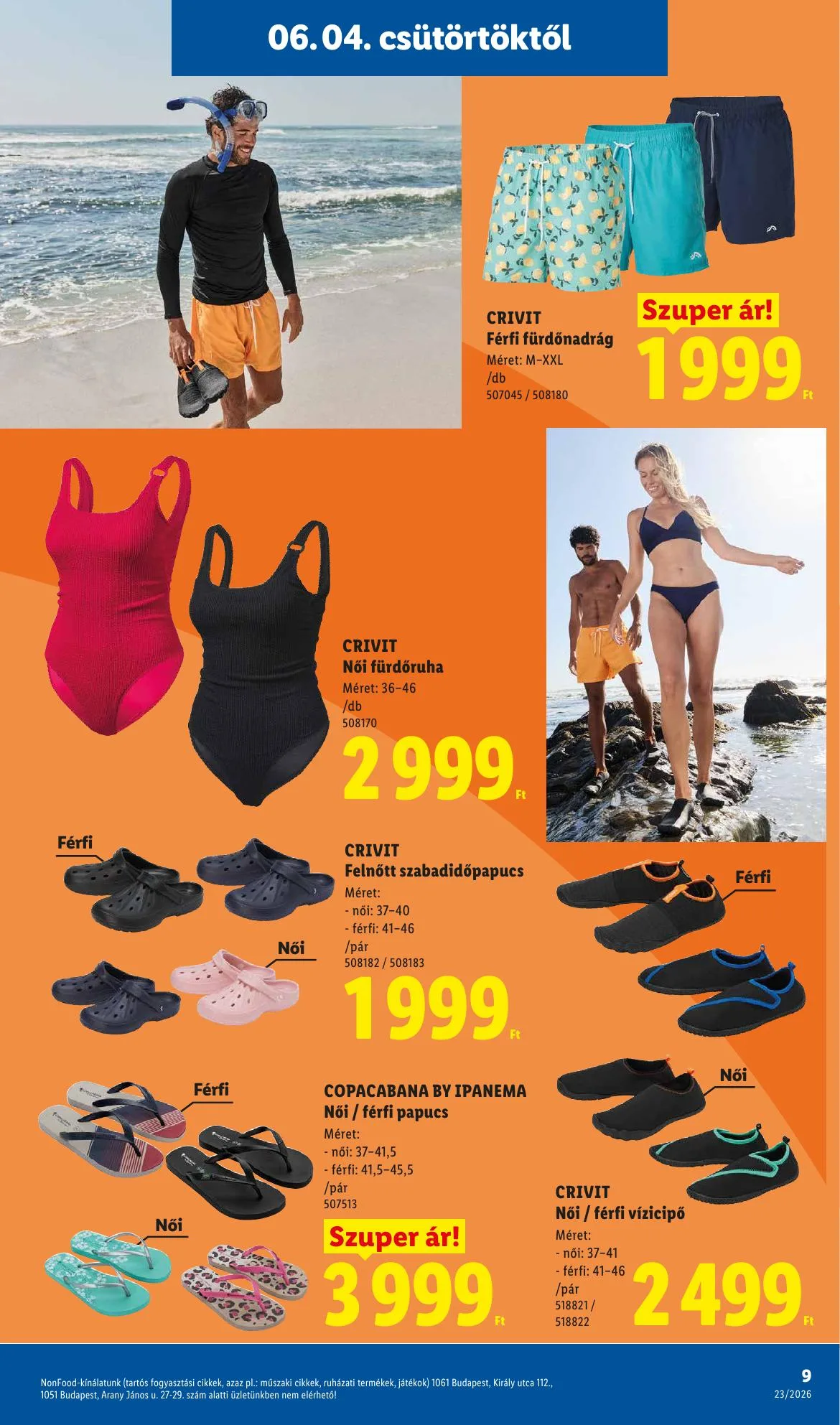 Lidl akciós újság Nonfood 06.04–06.04 – 9. oldal