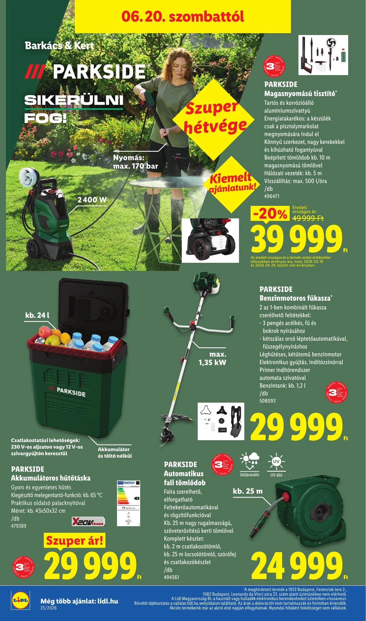 Lidl akciós újság Nonfood 06.18–06.18 – 18. oldal