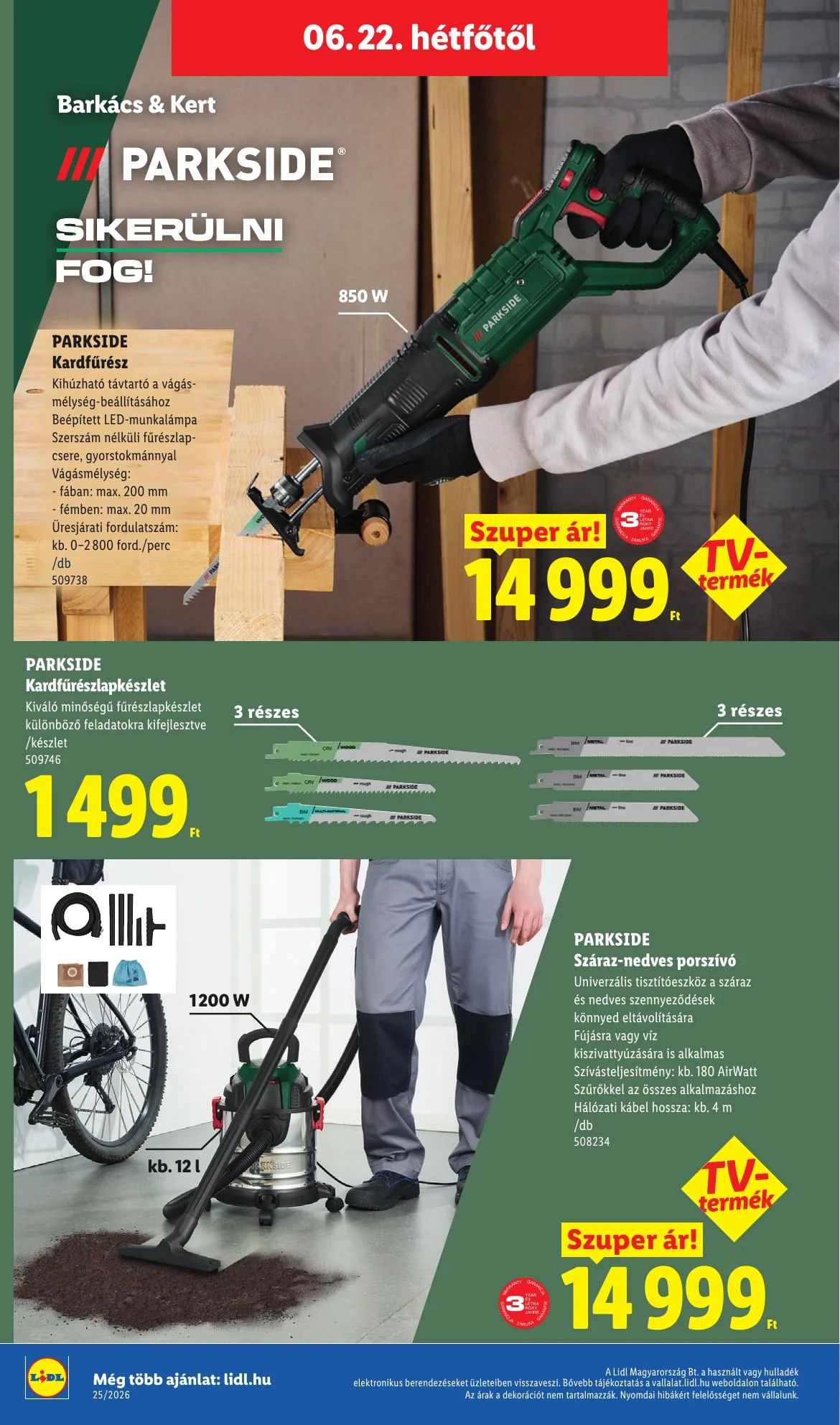 Lidl akciós újság Nonfood 06.18–06.18 – 20. oldal