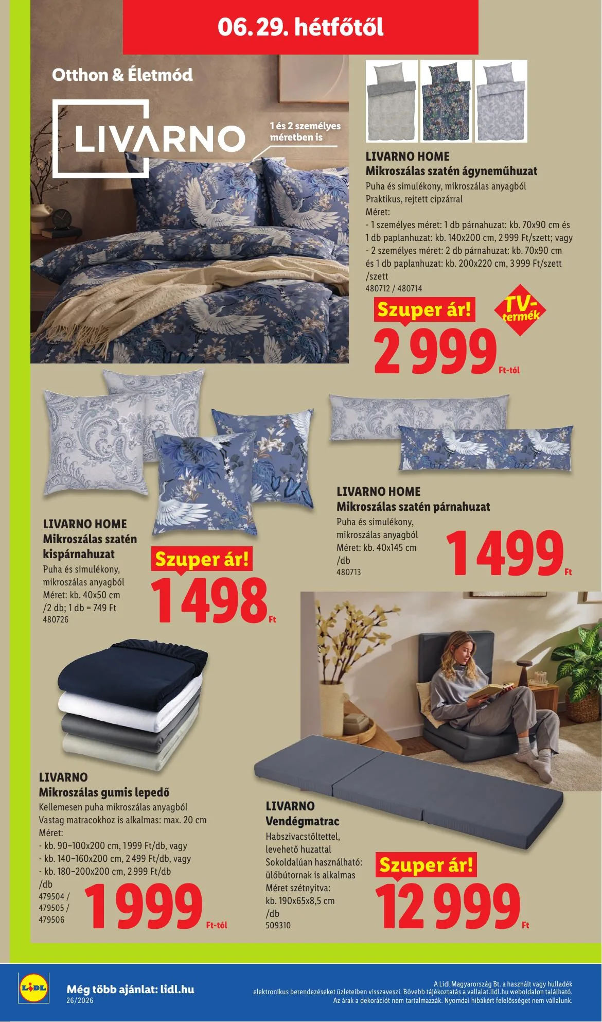 Lidl akciós újság Nonfood 06.25–06.25 – 24. oldal