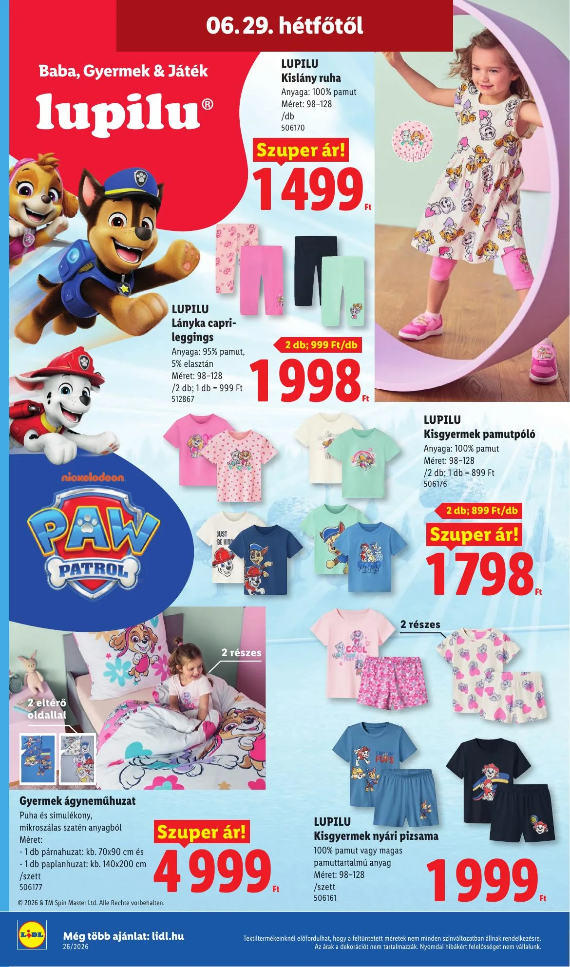 Lidl akciós újság Nonfood 06.25–06.25 – 26. oldal
