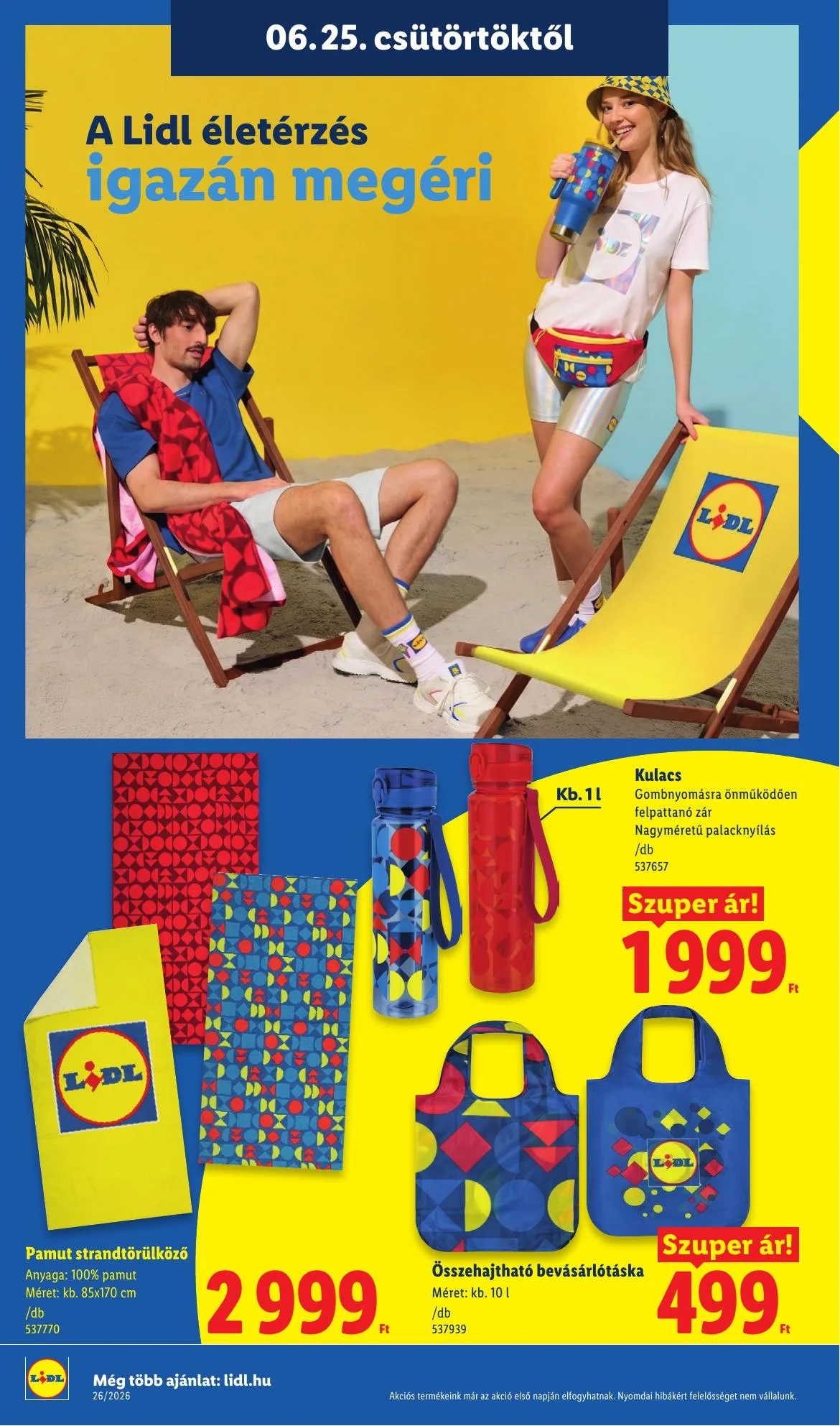 Lidl akciós újság Nonfood 06.25–06.25 – 8. oldal