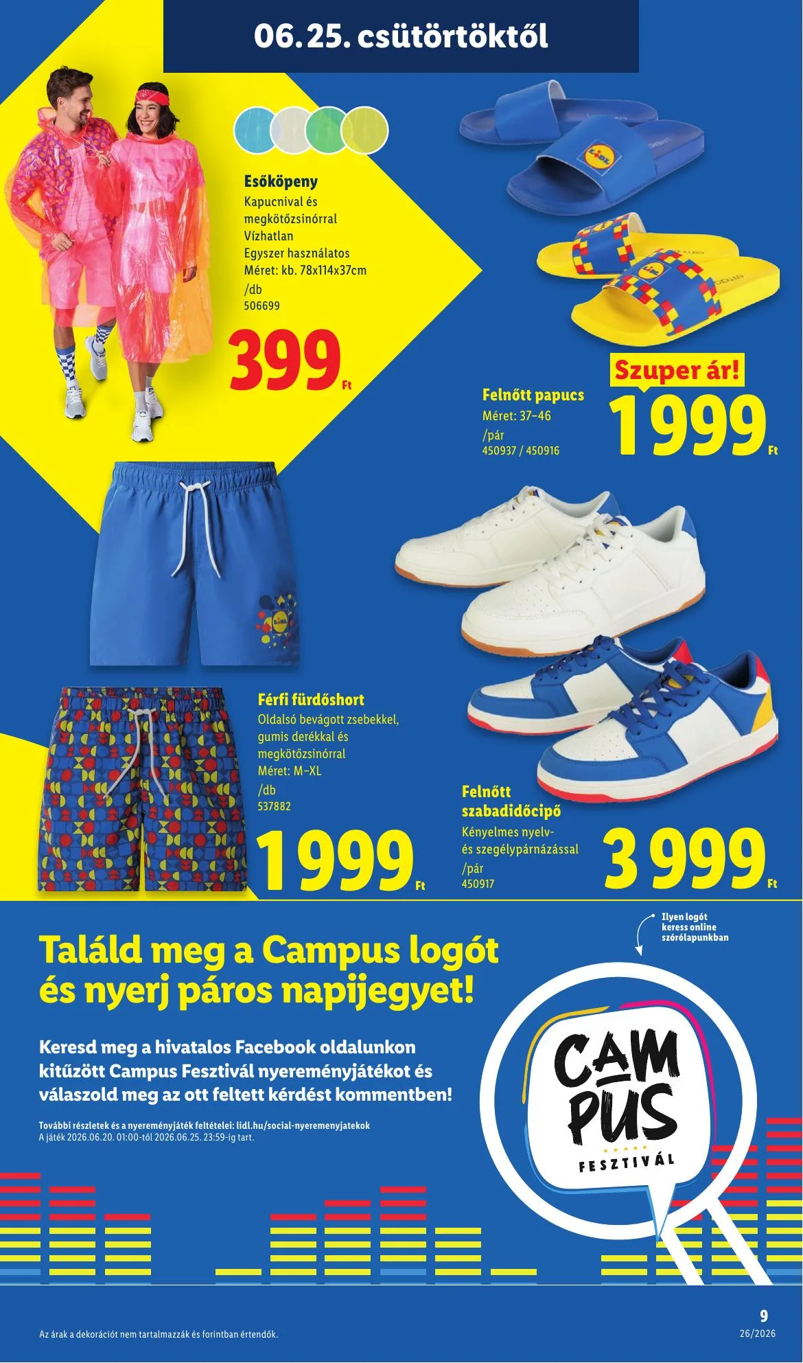 Lidl akciós újság Nonfood 06.25–06.25 – 9. oldal