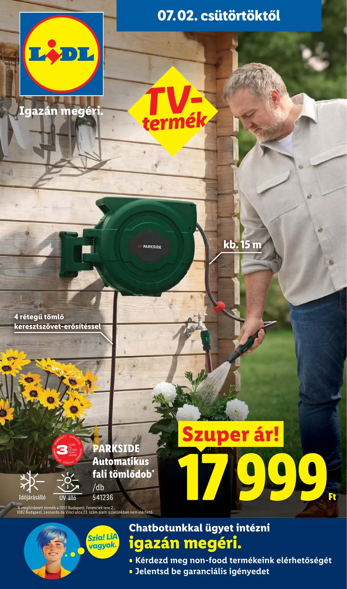 Lidl akciós újság Nonfood 07.02–07.02
