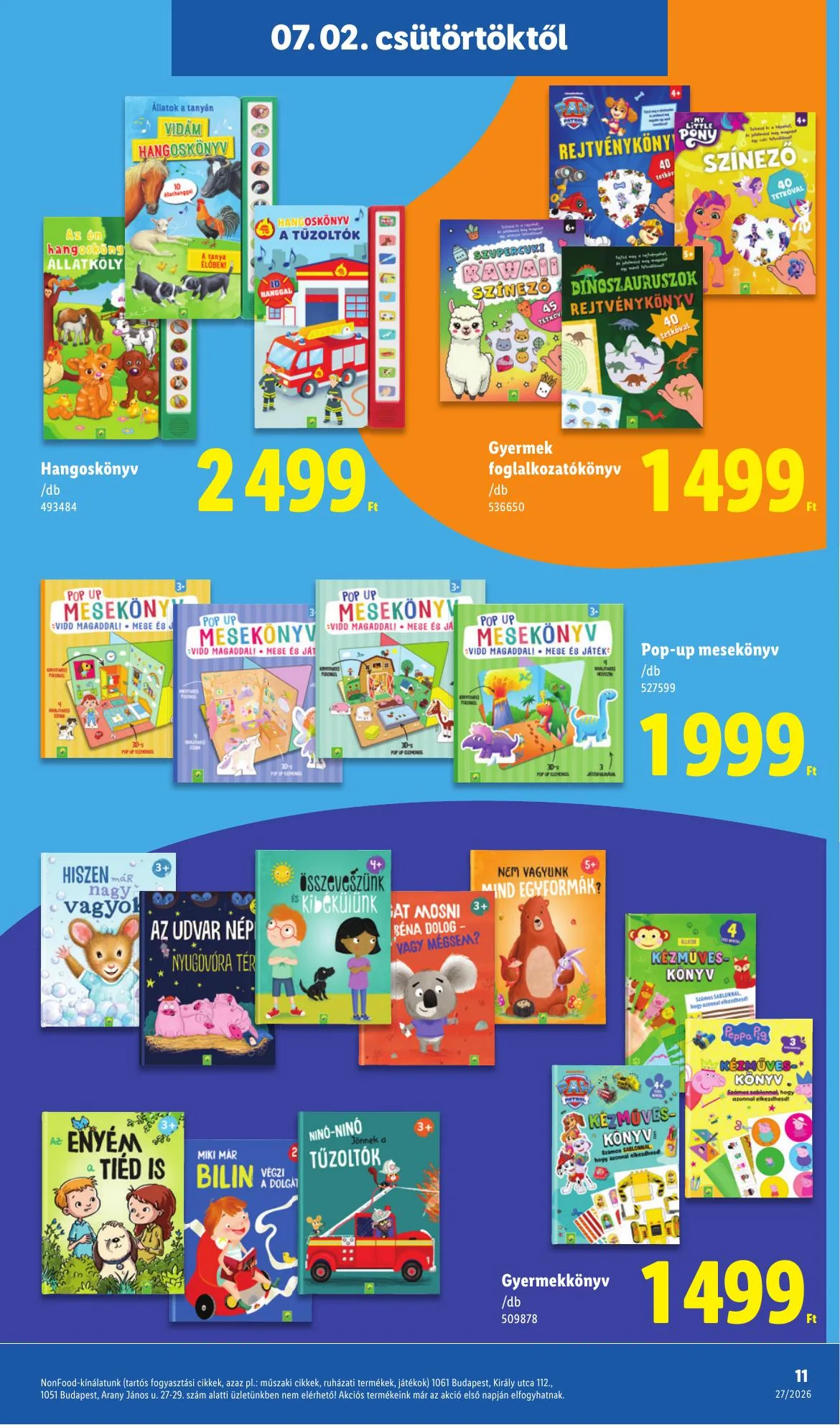 Lidl akciós újság Nonfood 07.02–07.02 – 11. oldal