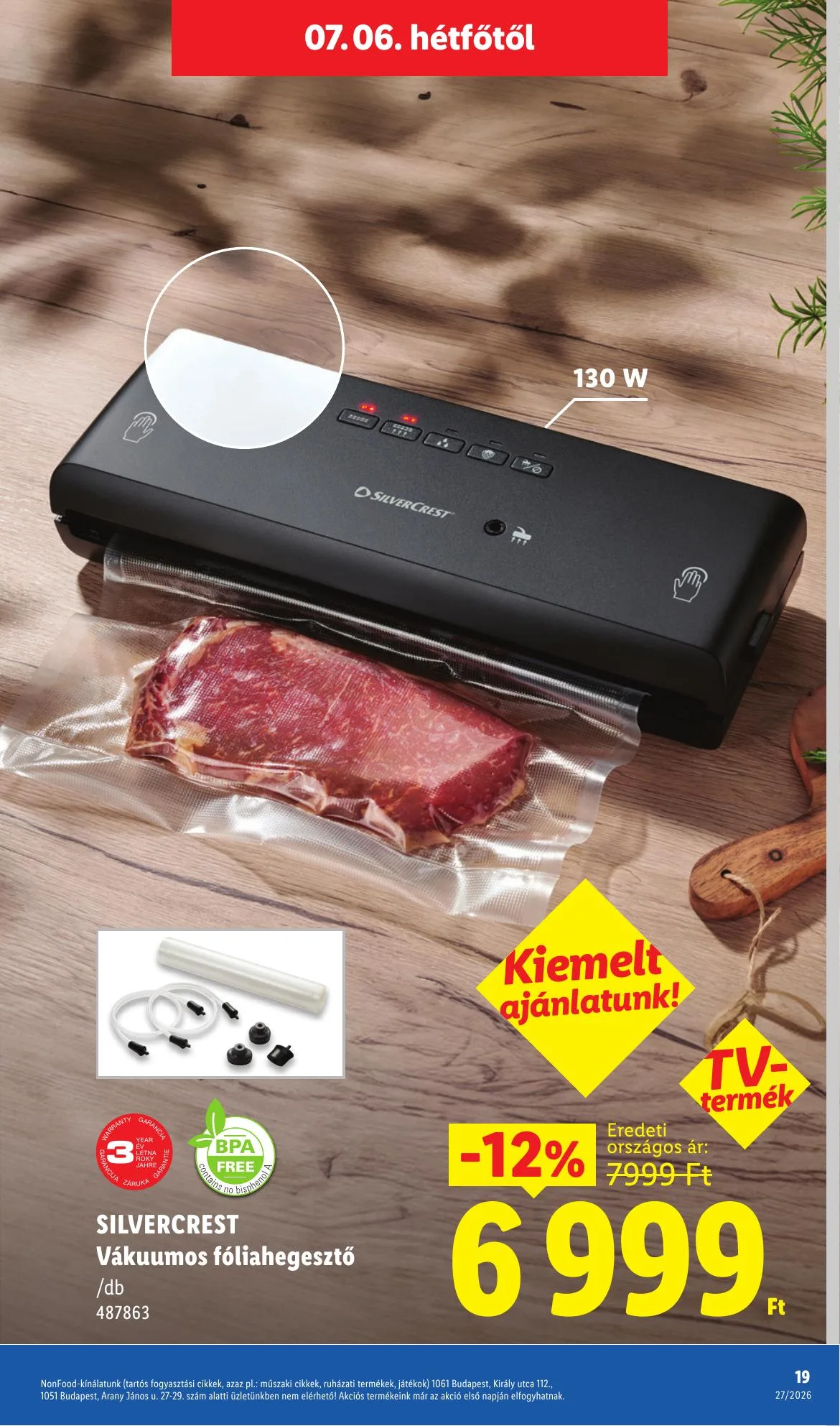 Lidl akciós újság Nonfood 07.02–07.02 – 19. oldal