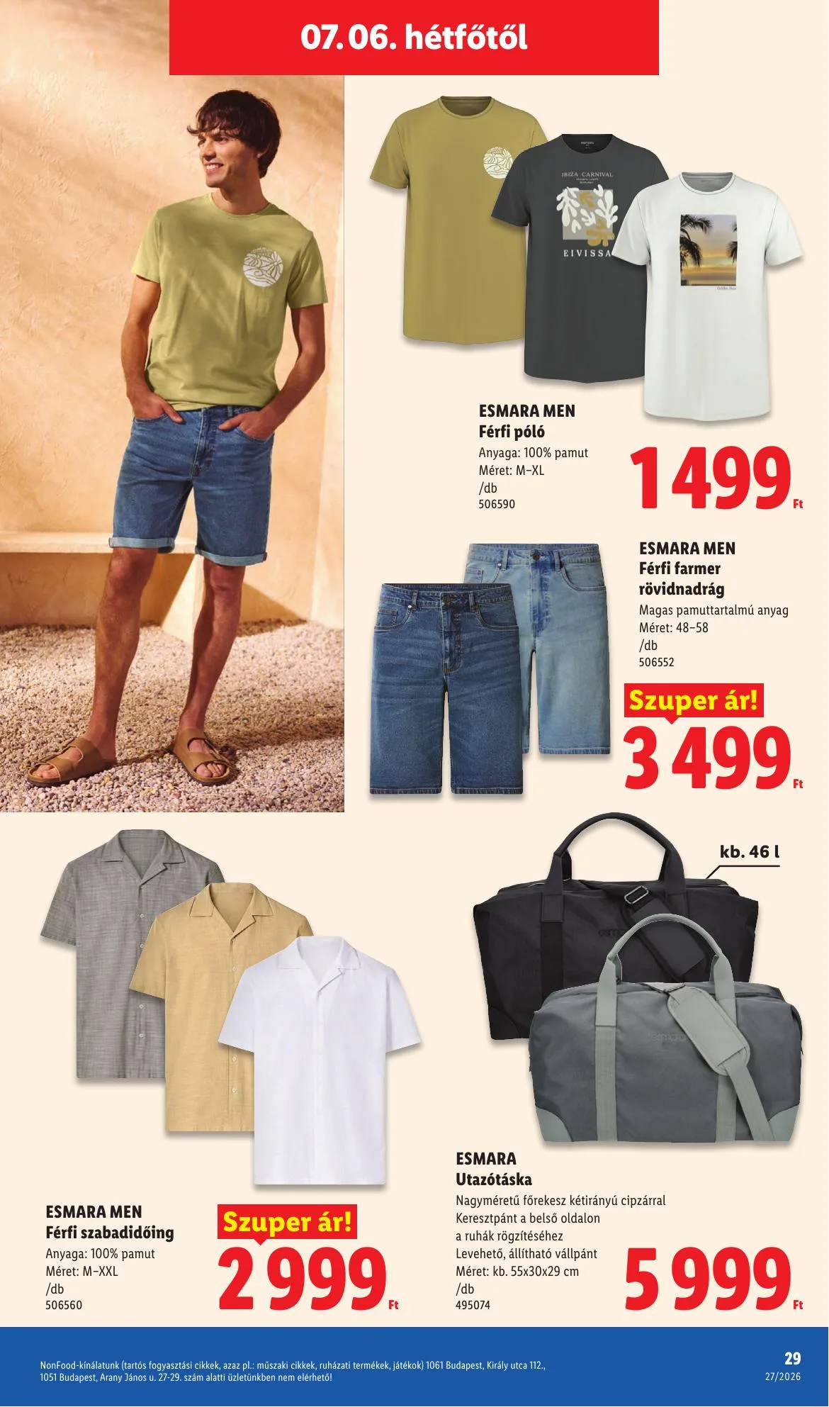 Lidl akciós újság Nonfood 07.02–07.02 – 29. oldal