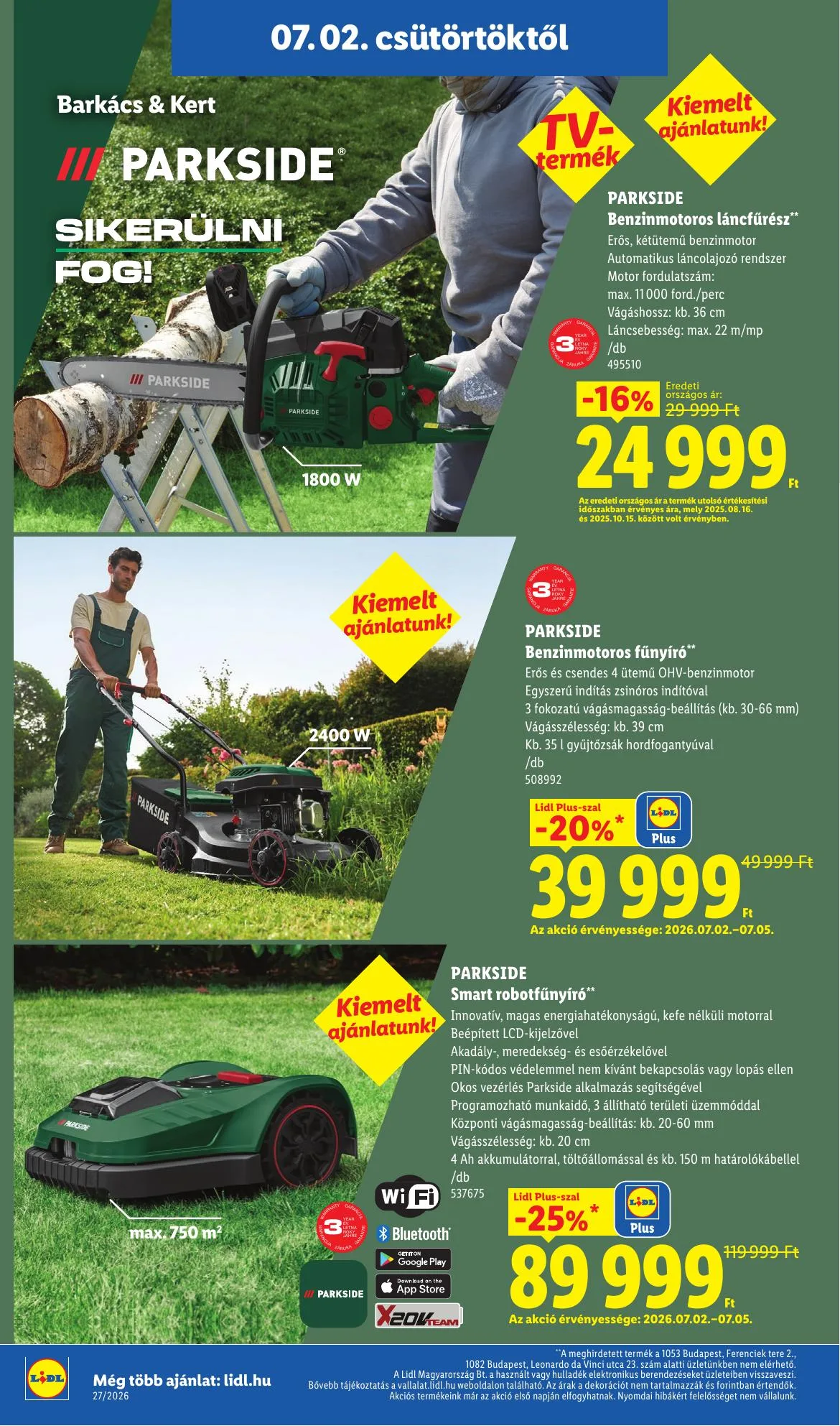 Lidl akciós újság Nonfood 07.02–07.02 – 4. oldal