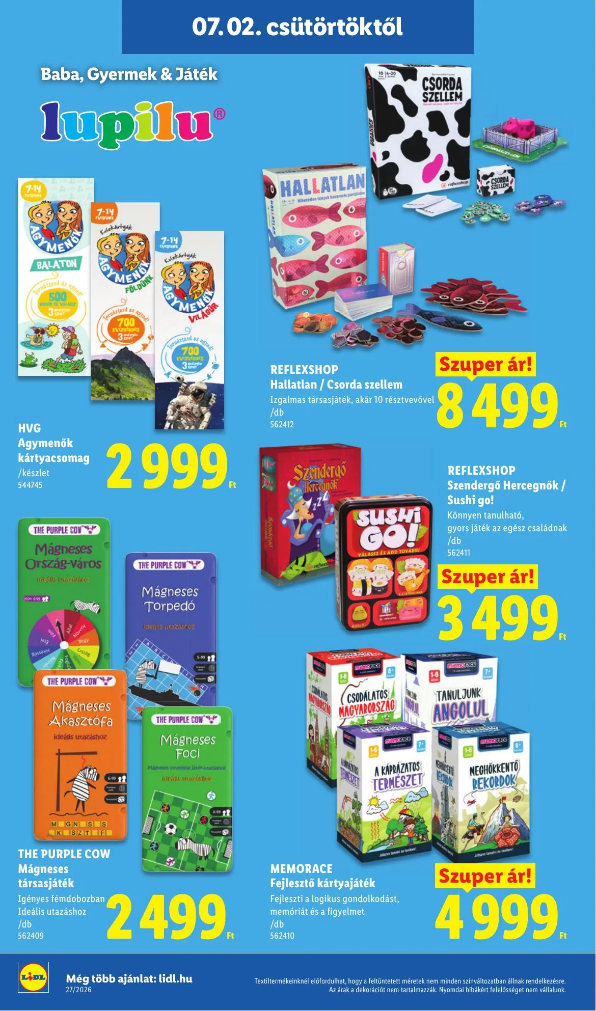 Lidl akciós újság Nonfood 07.02–07.02 – 8. oldal