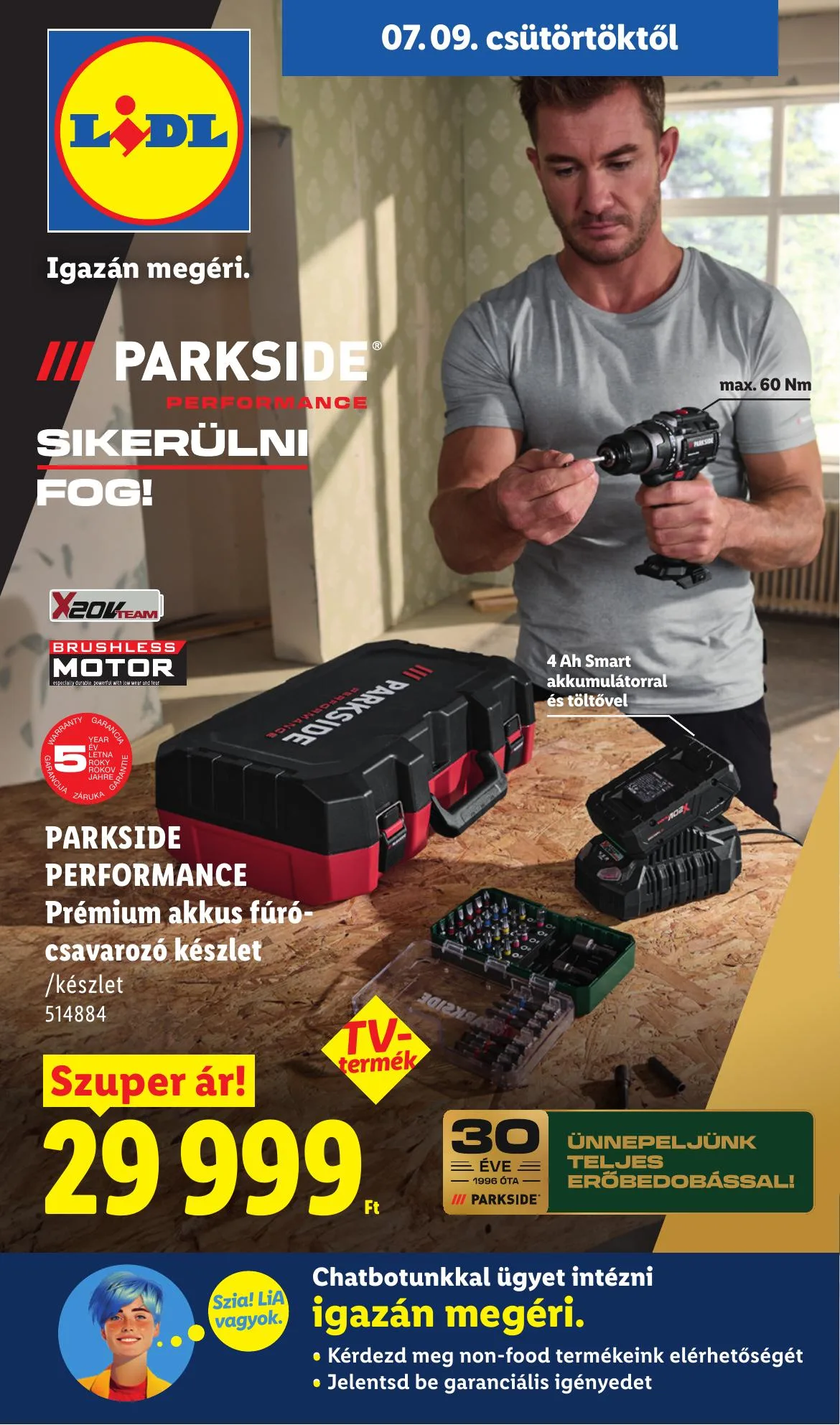 Lidl akciós újság Nonfood 07.09–07.09