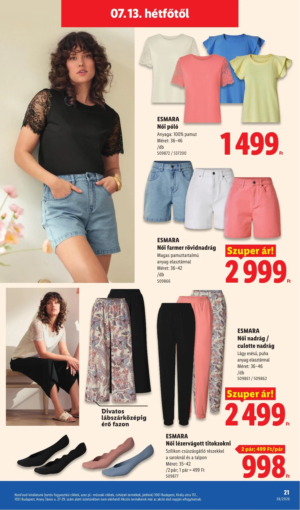 Lidl akciós újság Nonfood 07.09–07.09 – 21. oldal