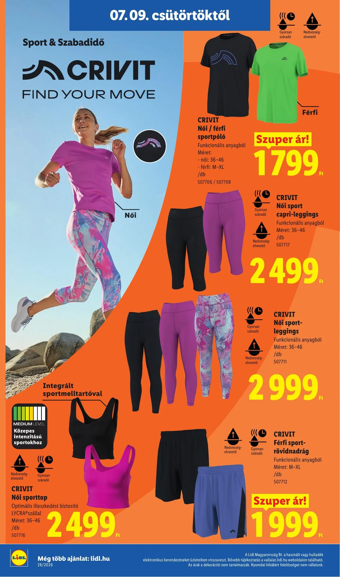 Lidl akciós újság Nonfood 07.09–07.09 – 8. oldal