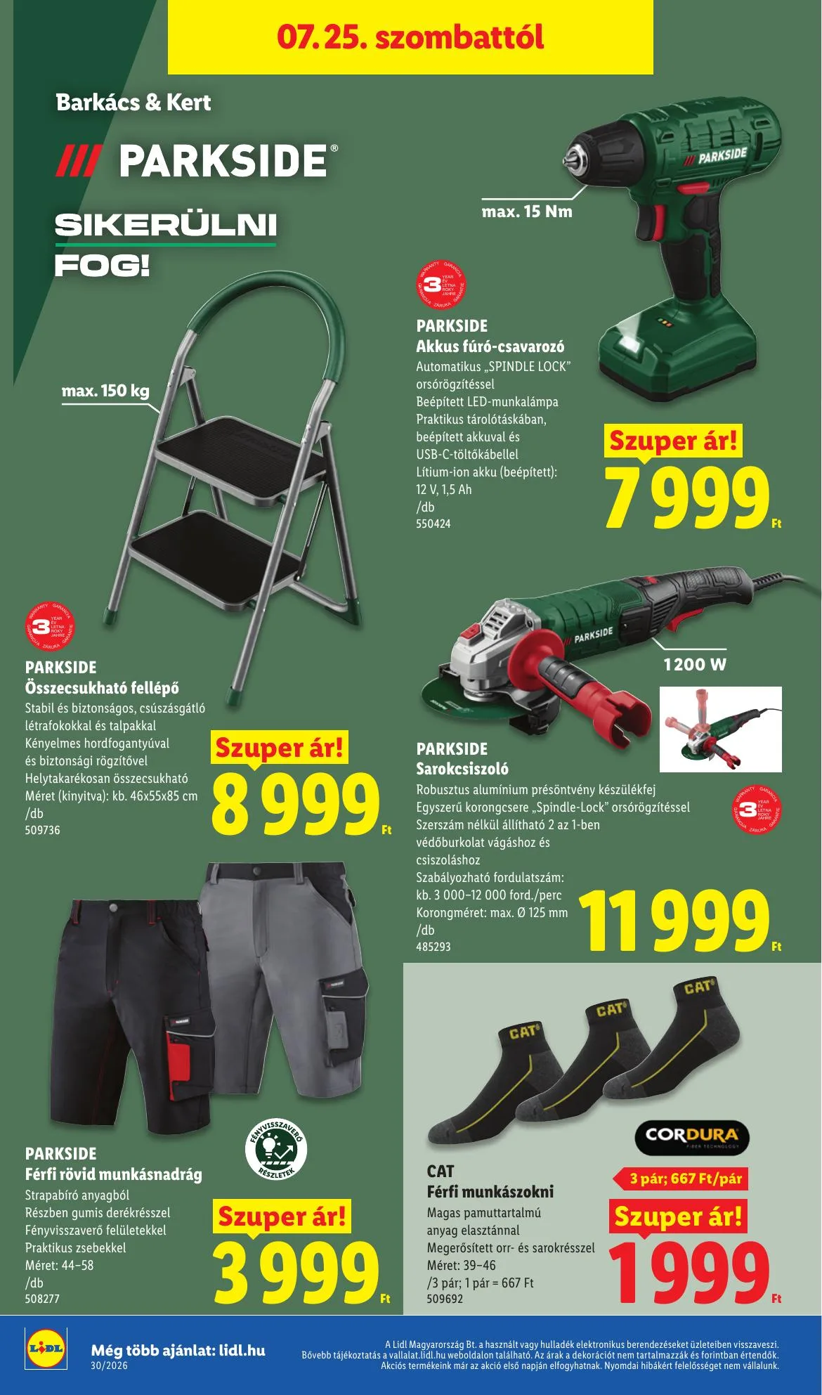 Lidl akciós újság Nonfood 07.23–07.23 – 14. oldal
