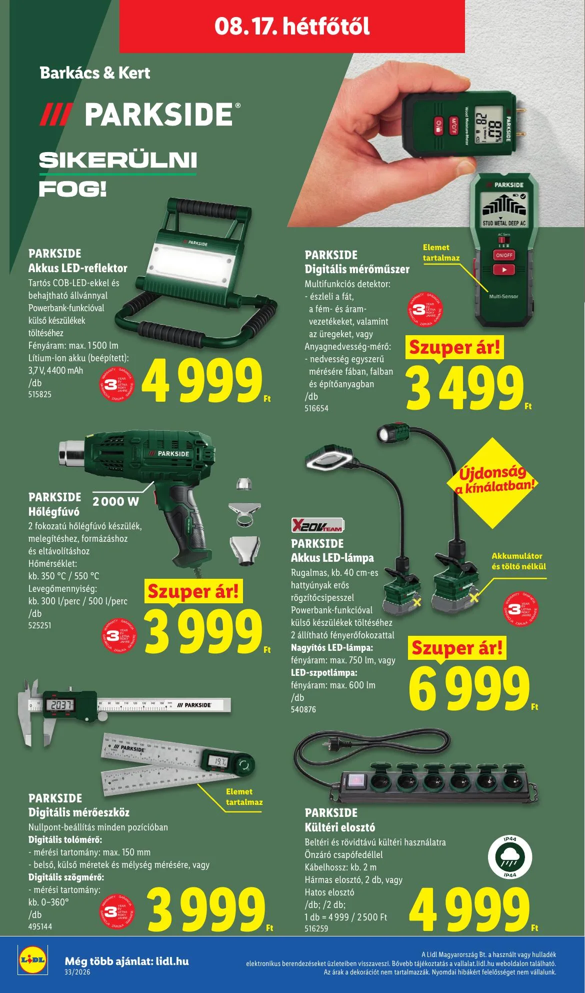 Lidl akciós újság Nonfood 08.13–08.13 – 18. oldal