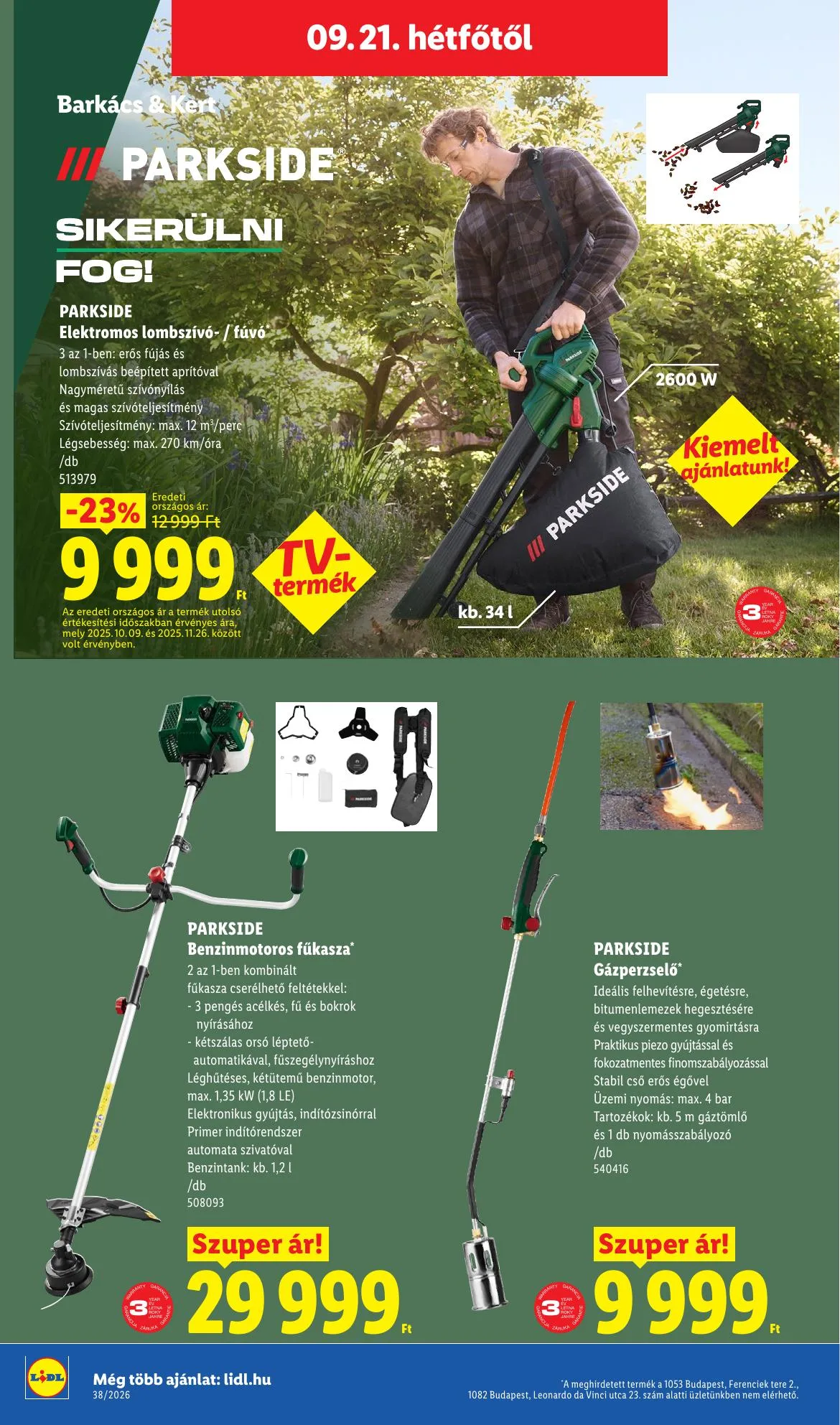 Lidl akciós újság Nonfood 09.17–09.17 – 16. oldal