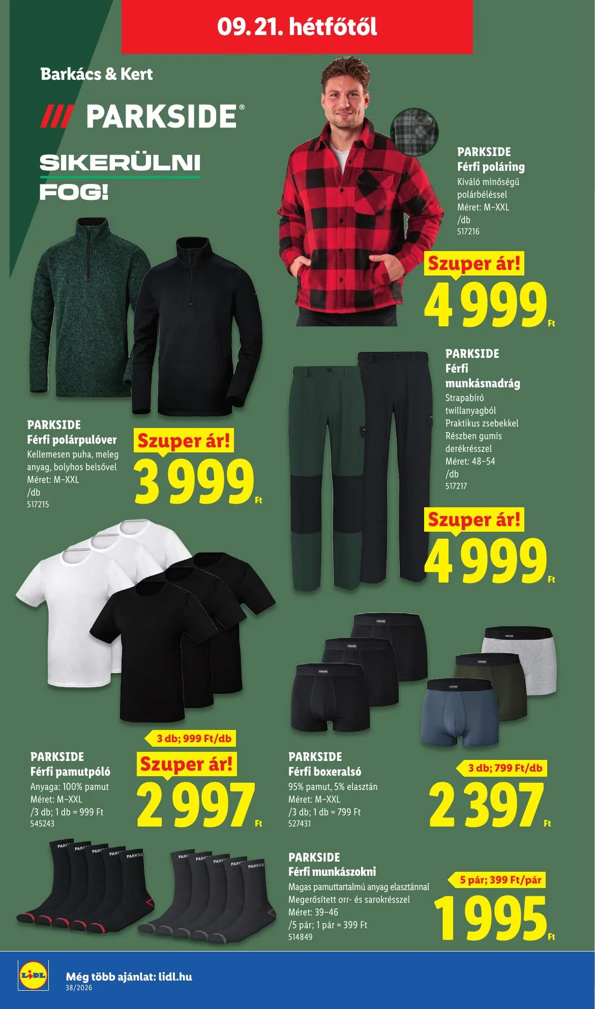 Lidl akciós újság Nonfood 09.17–09.17 – 18. oldal