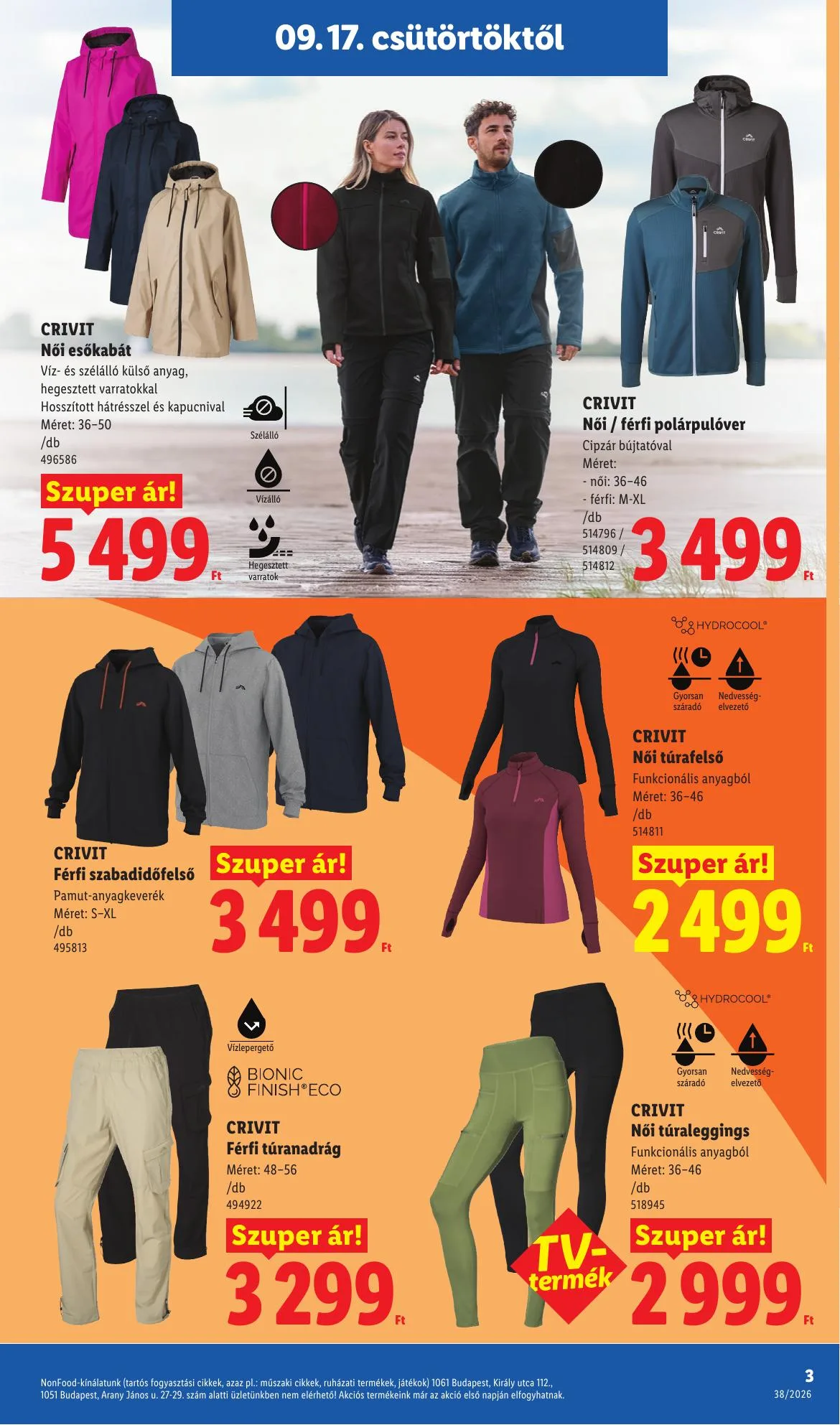Lidl akciós újság Nonfood 09.17–09.17 – 3. oldal