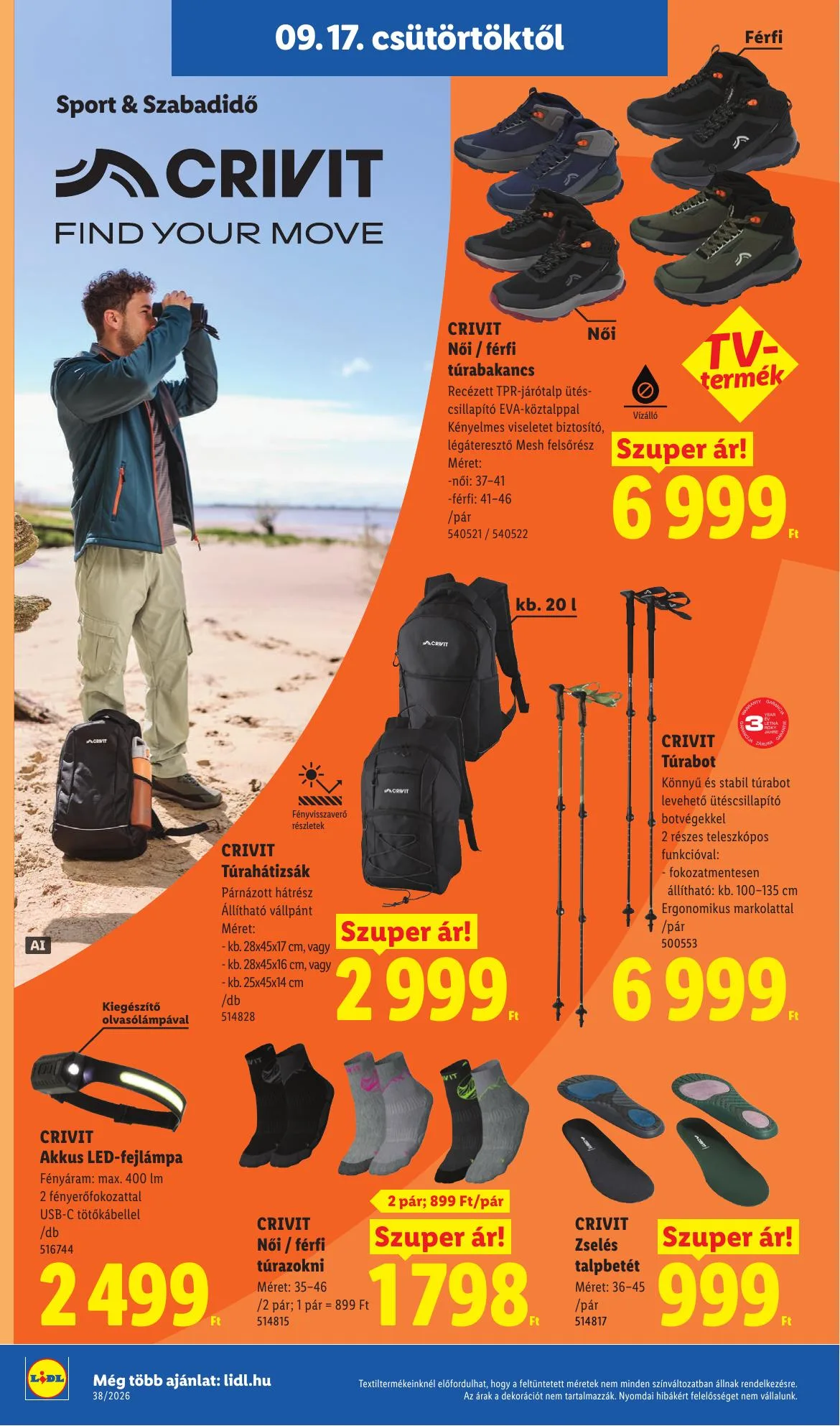 Lidl akciós újság Nonfood 09.17–09.17 – 4. oldal