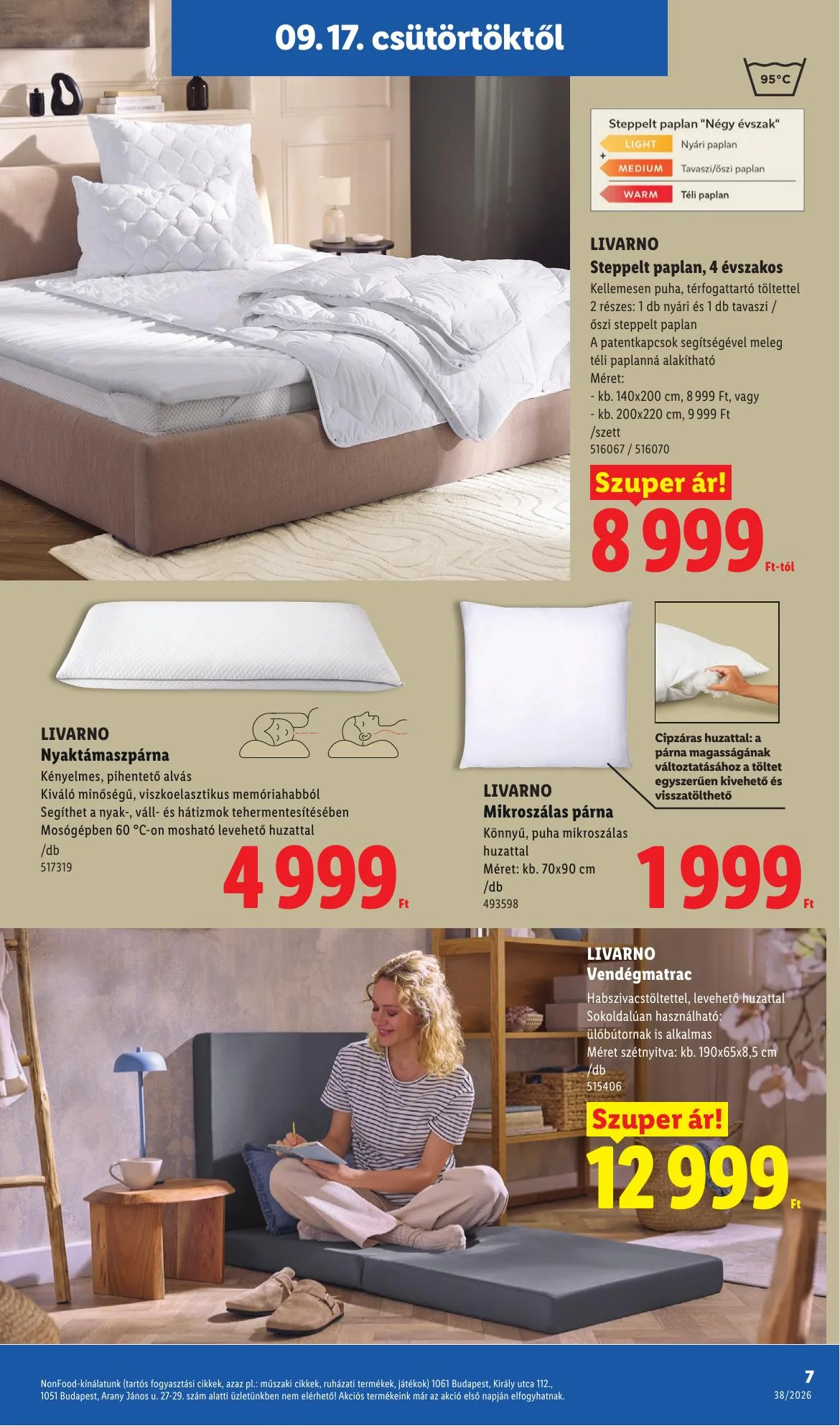 Lidl akciós újság Nonfood 09.17–09.17 – 7. oldal
