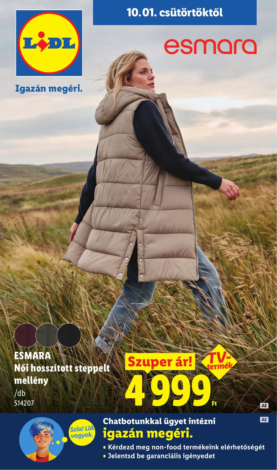Lidl akciós újság Nonfood 10.01–10.07