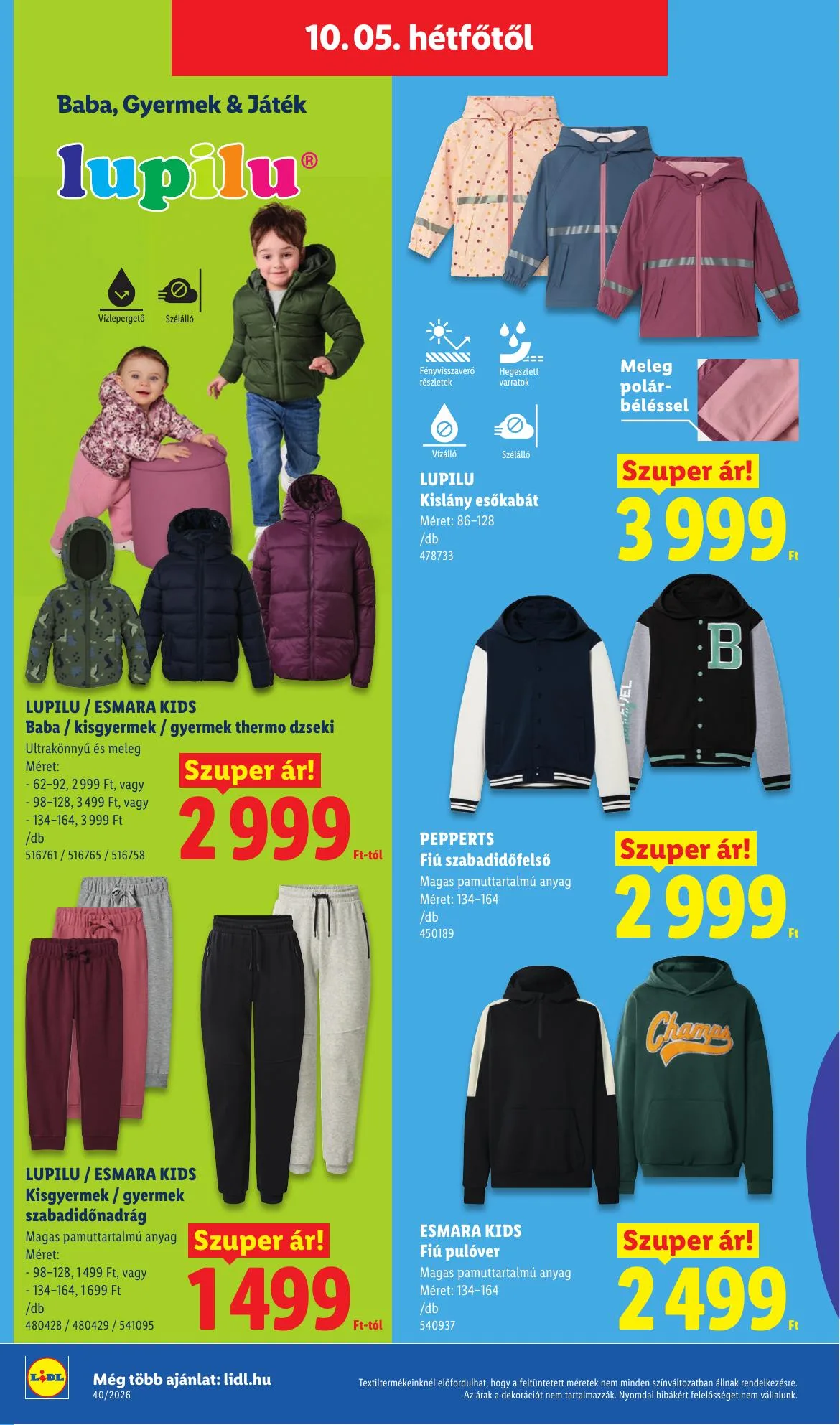 Lidl akciós újság Nonfood 10.01–10.07 – 28. oldal