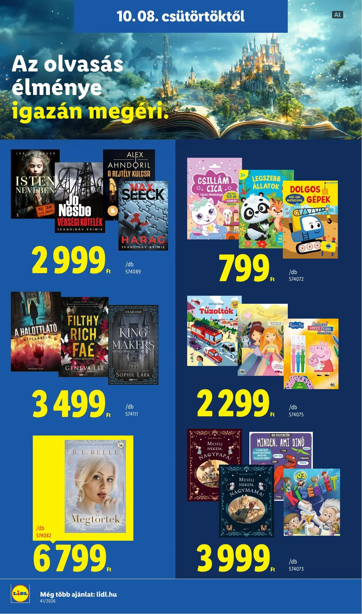 Lidl akciós újság Nonfood 10.08–10.14 – 14. oldal