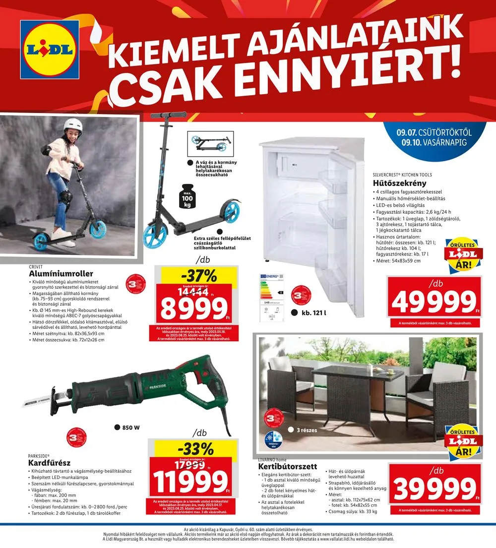 Lidl akciós újság Lapozhatoo regionális 09.07–09.10 – 4. oldal