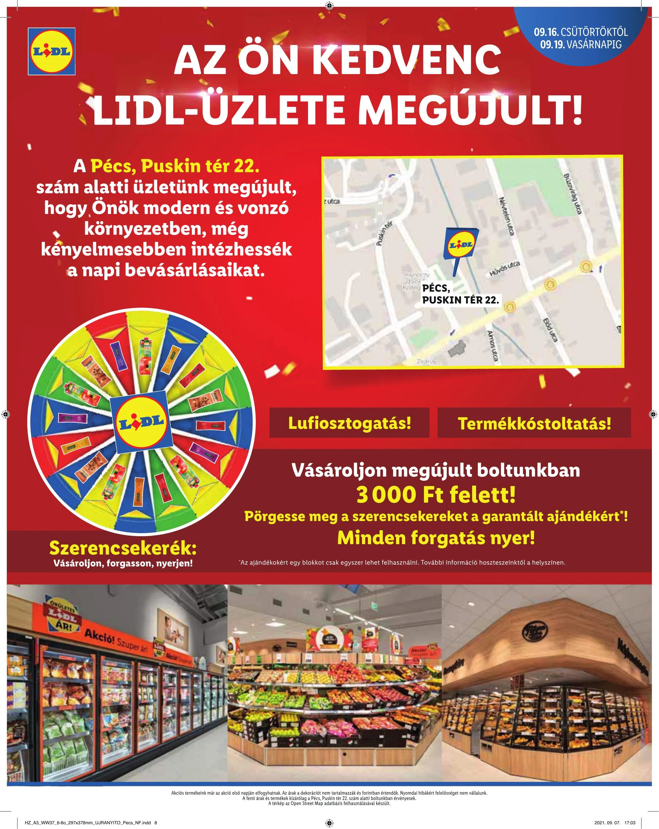 Lidl akciós újság Pécs 09.16–09.19 – 8. oldal