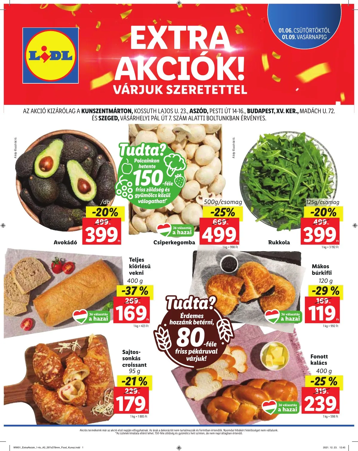 Lidl akciós újság Regionalis2 01.06–01.06