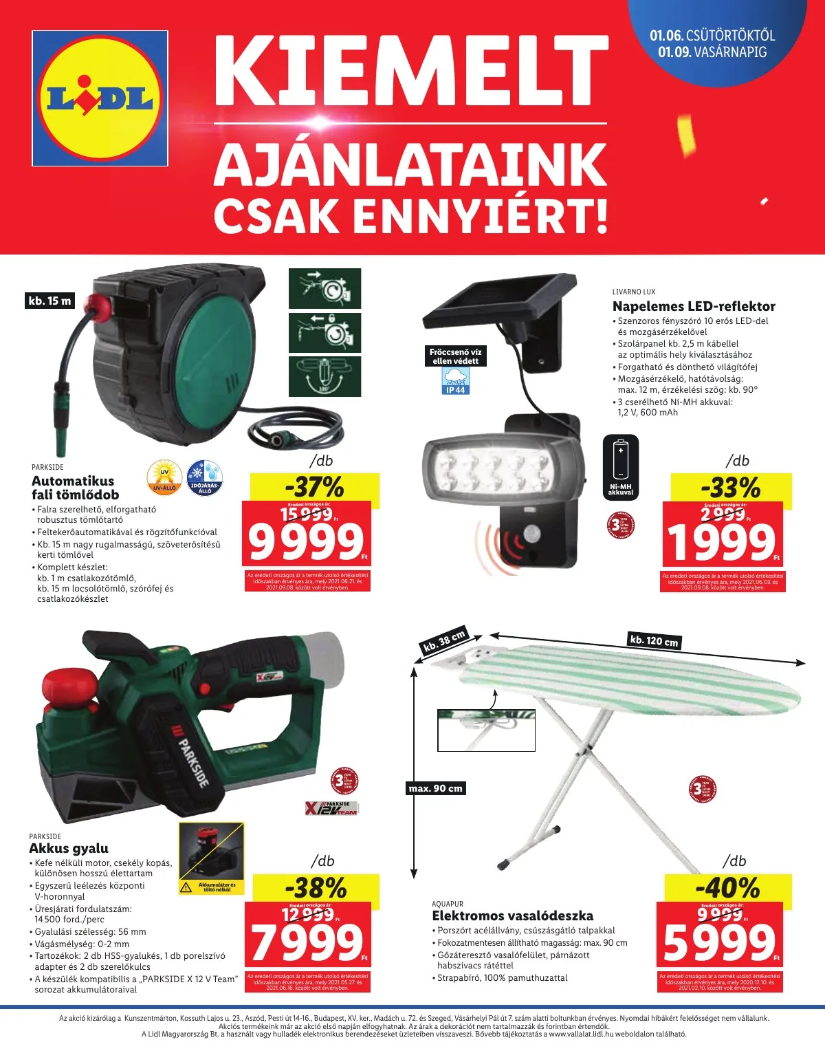 Lidl akciós újság Regionális 01.06–01.06 – 4. oldal